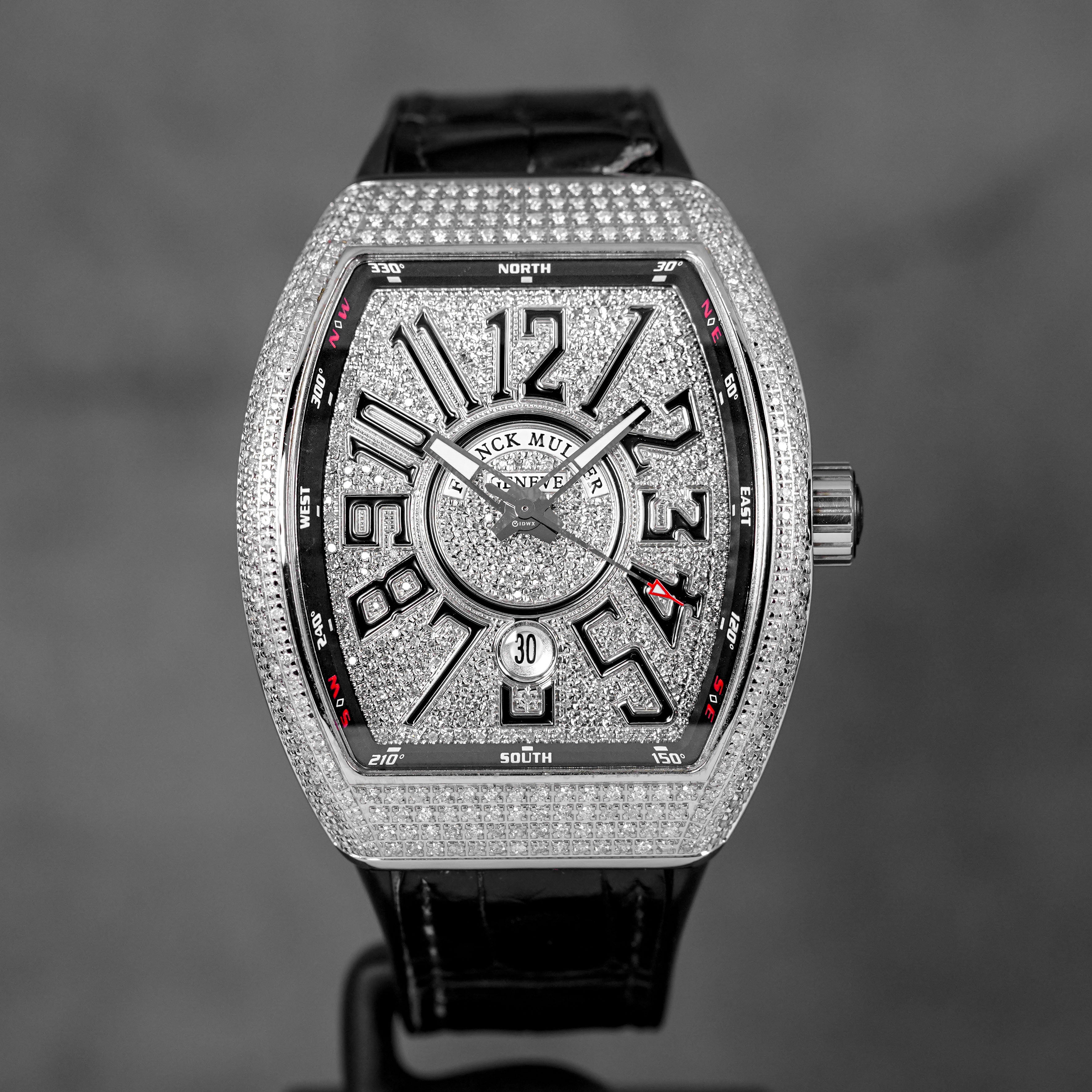 harga franck muller vanguard v45 black diamond