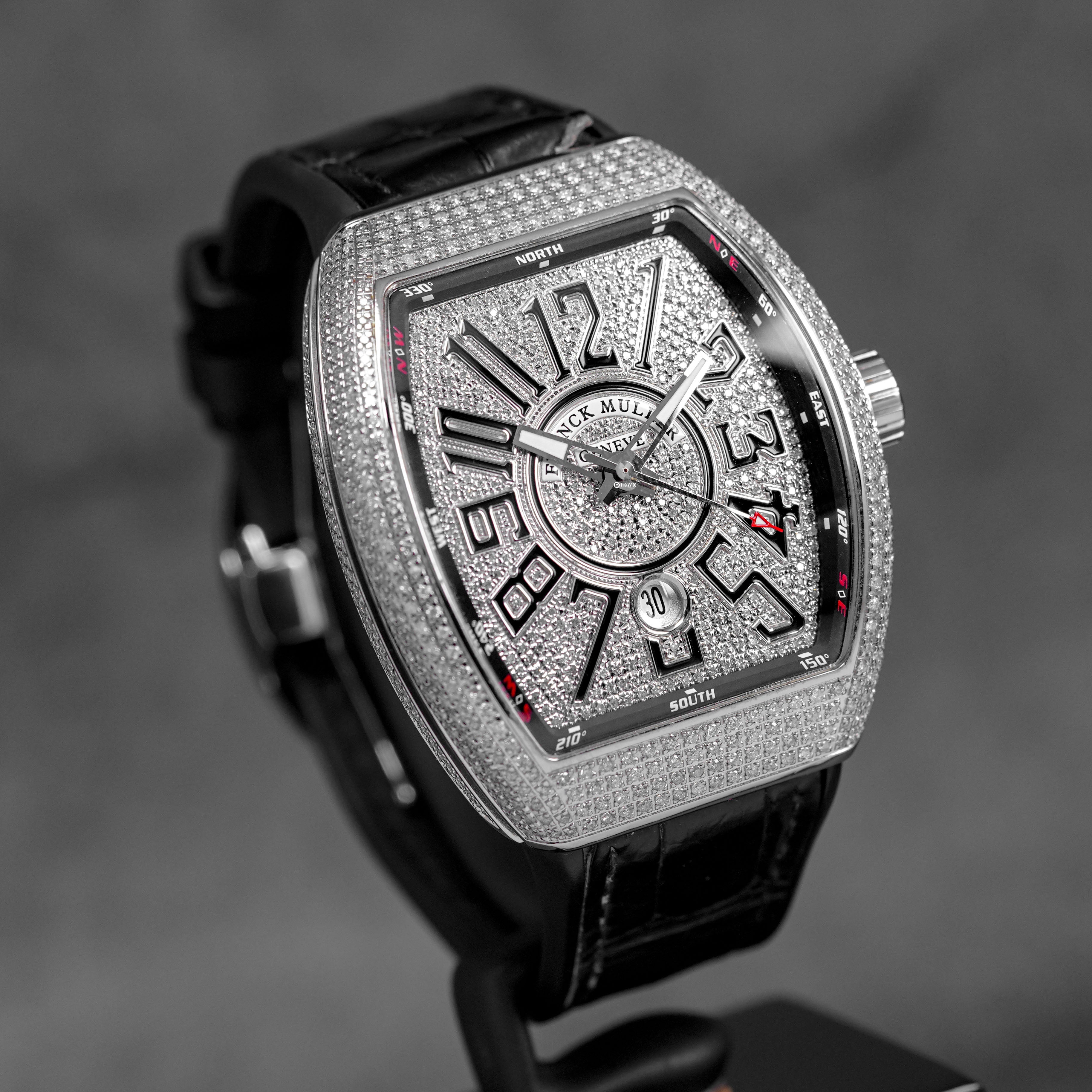 harga franck muller vanguard v45 black diamond