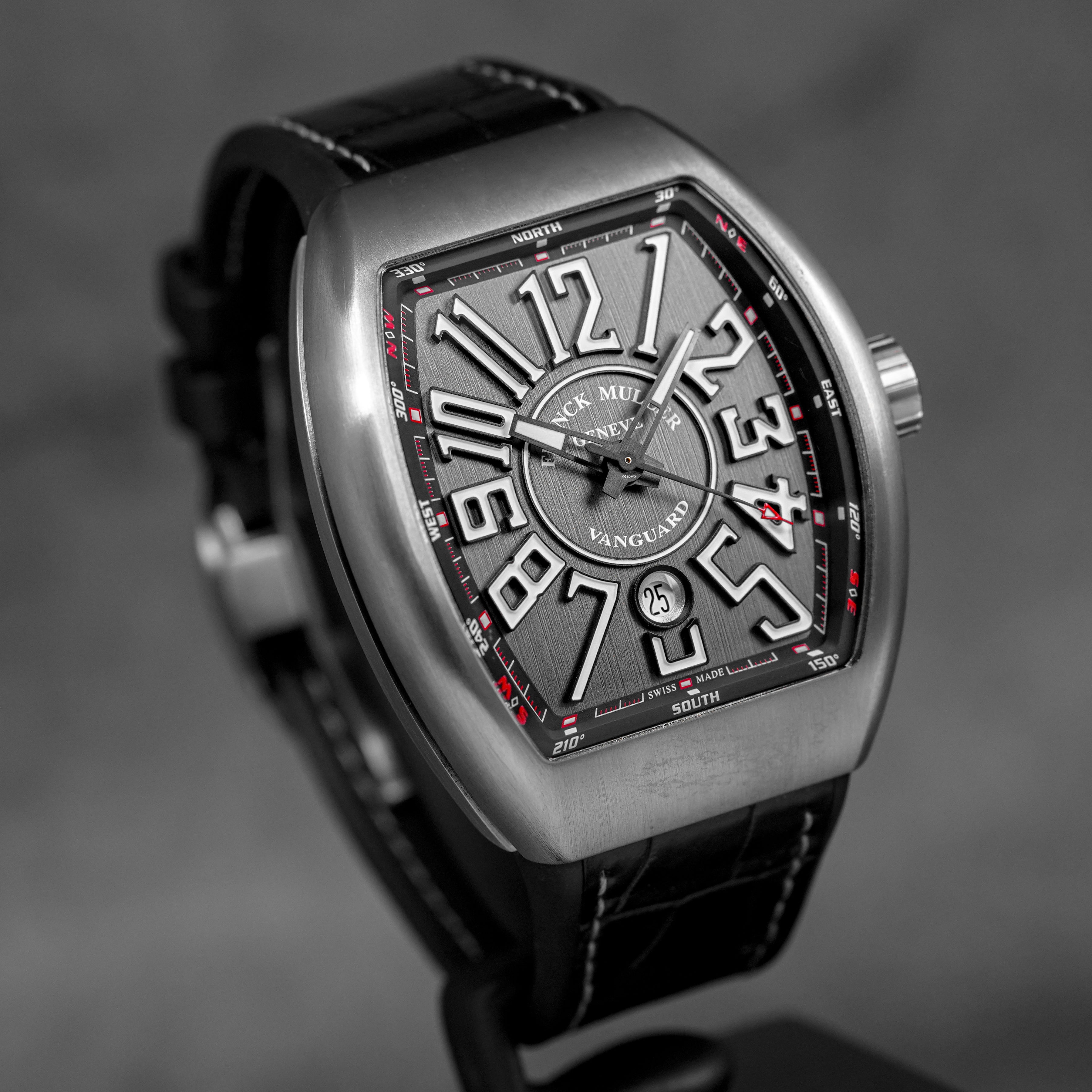 harga franck muller vanguard v45 titanium grey