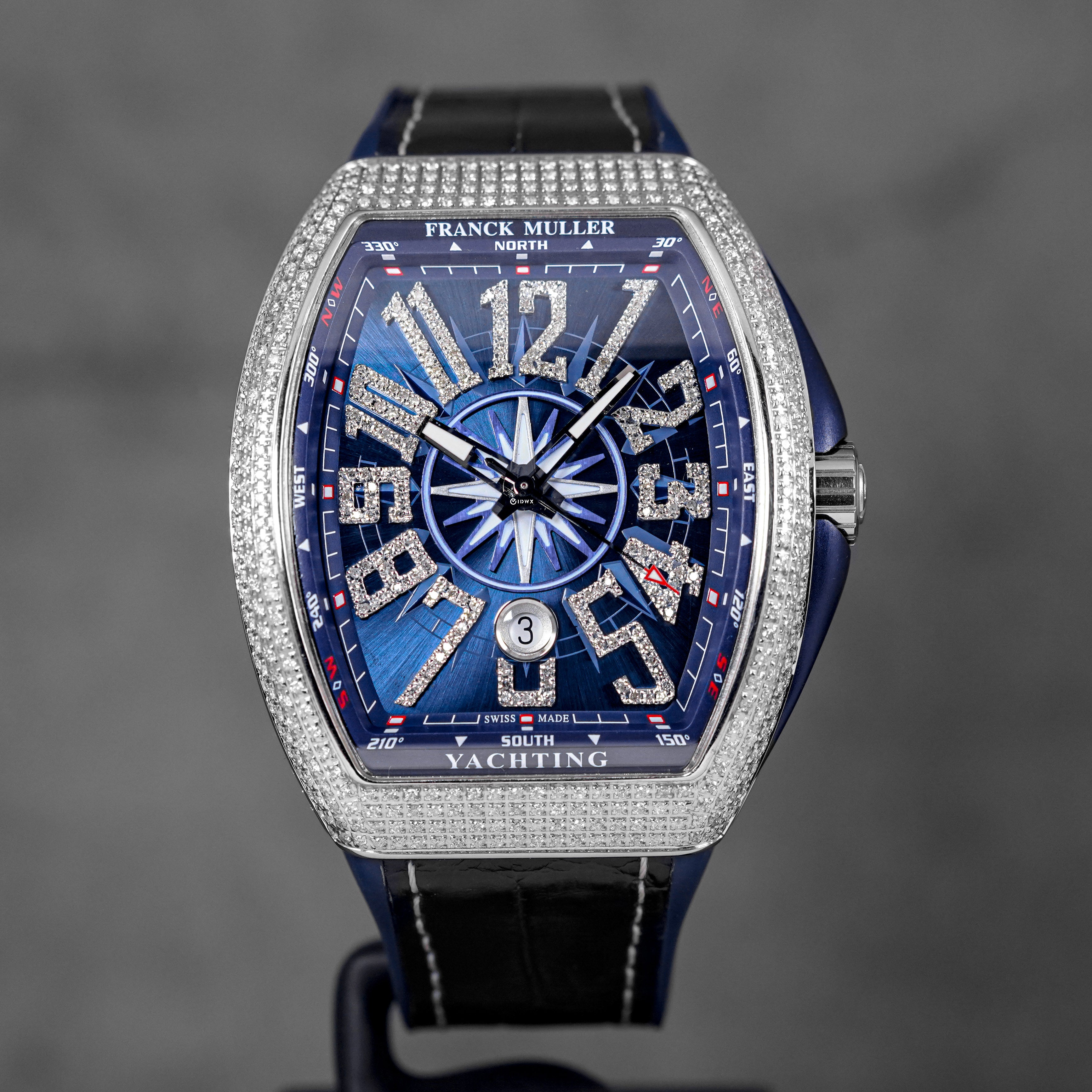 harga franck muller vanguard v45 yachting blue diamond