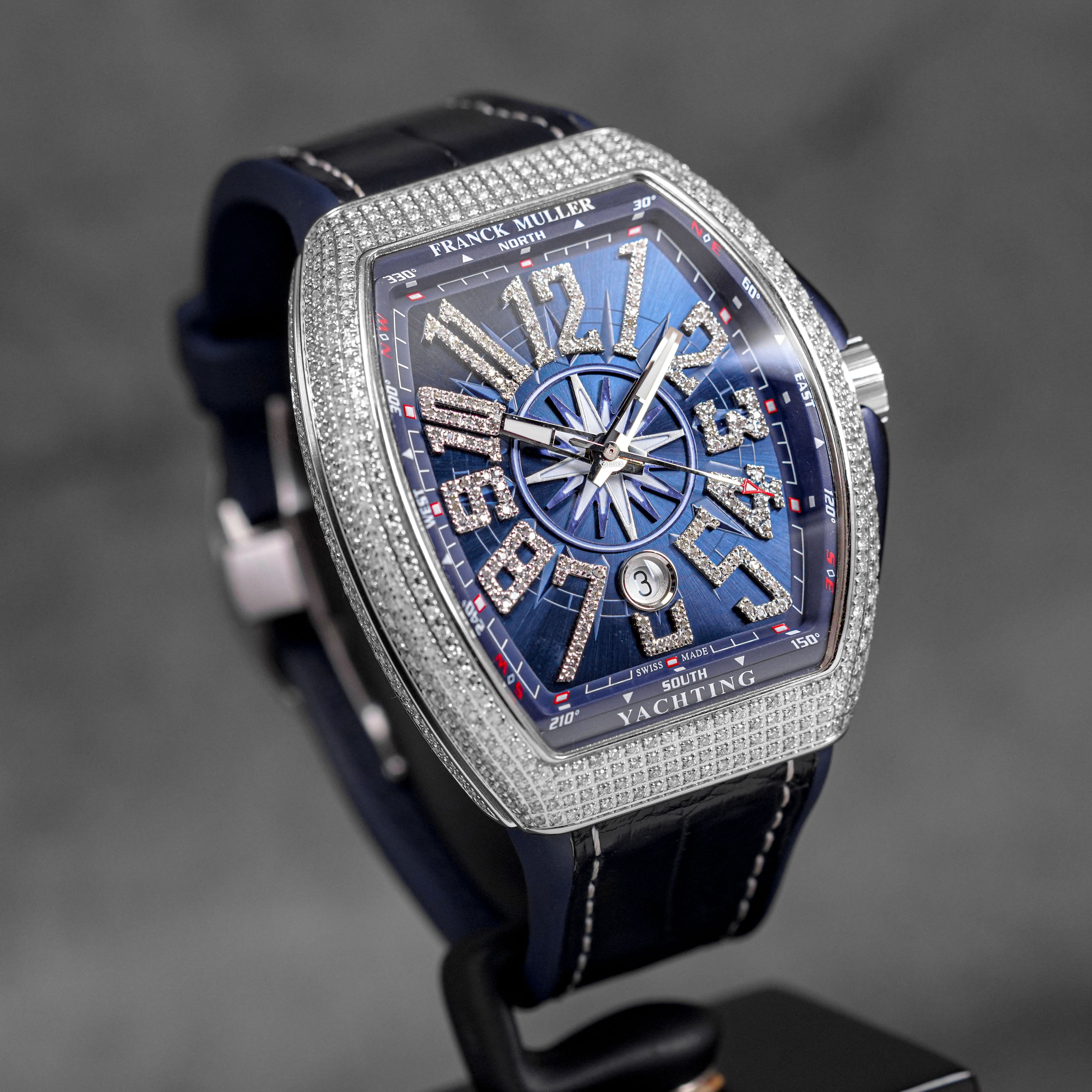 harga franck muller vanguard v45 yachting blue diamond