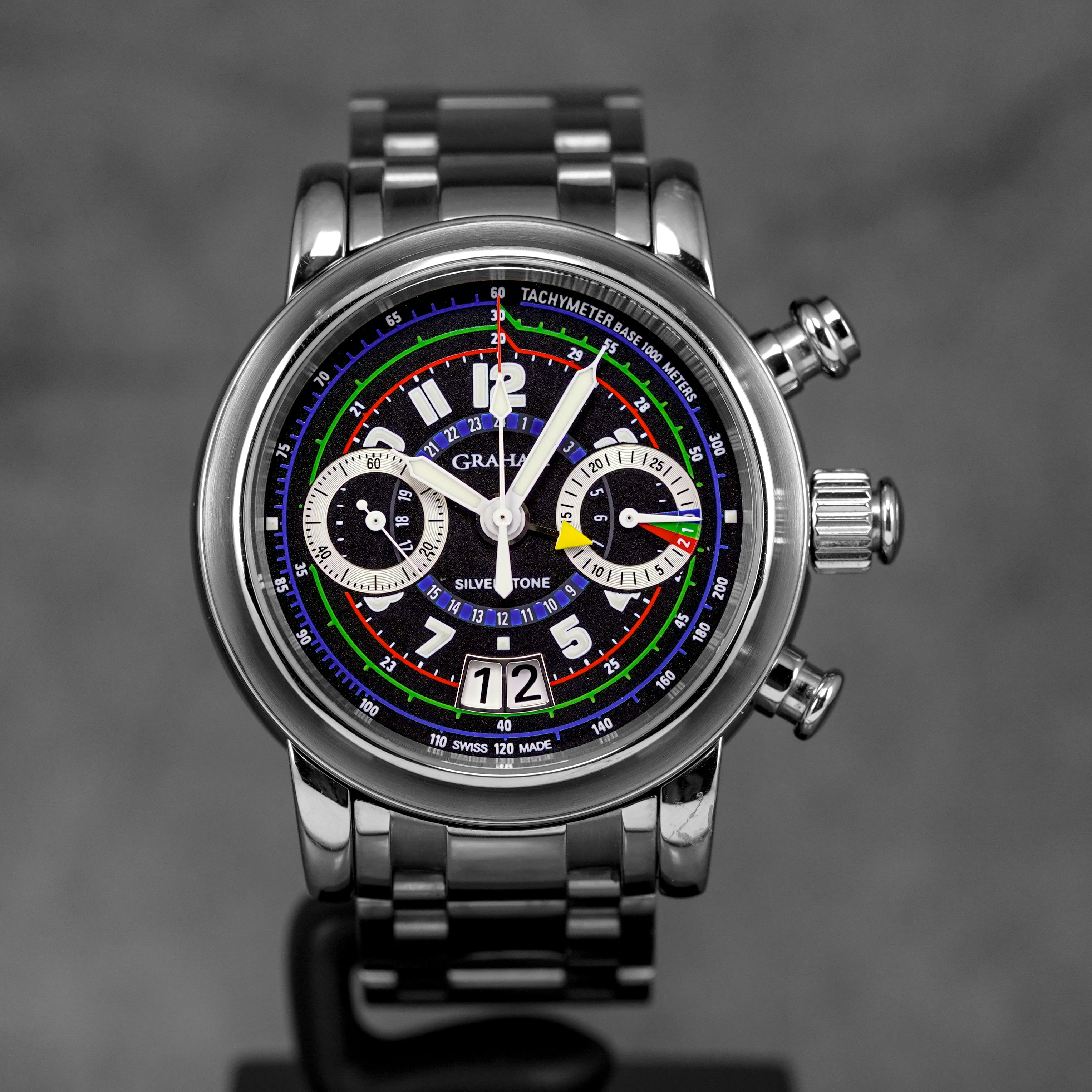 harga graham silverstone flyback chronograph gmt