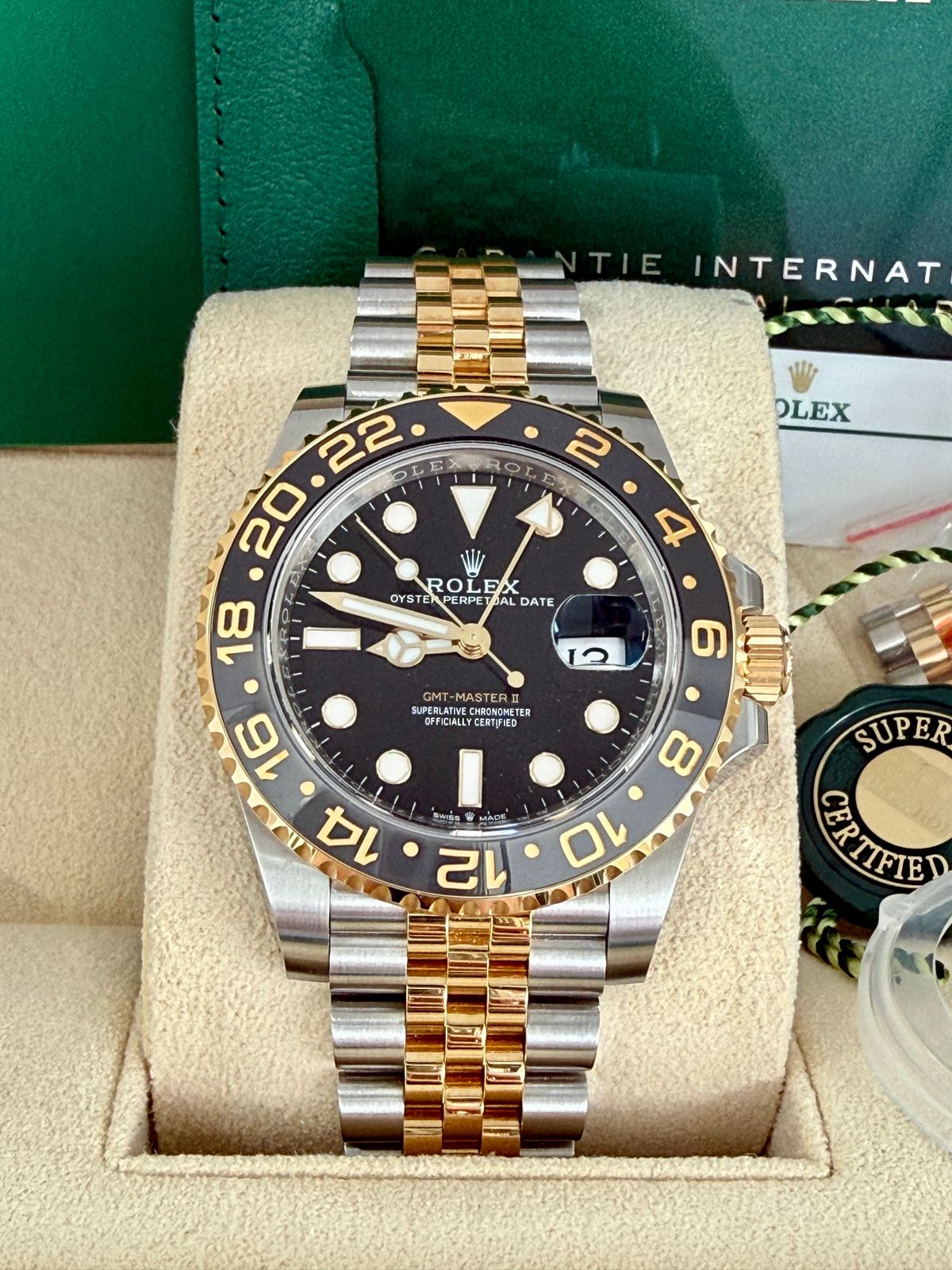 GMT MASTER-II GUINNESS TWOTONE YELLOWGOLD (2023)