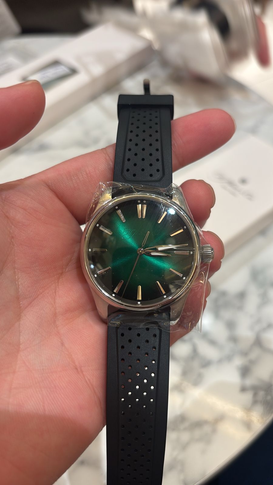 PIONEER CENTRE SECONDS COSMIC GREEN DIAL (2024)