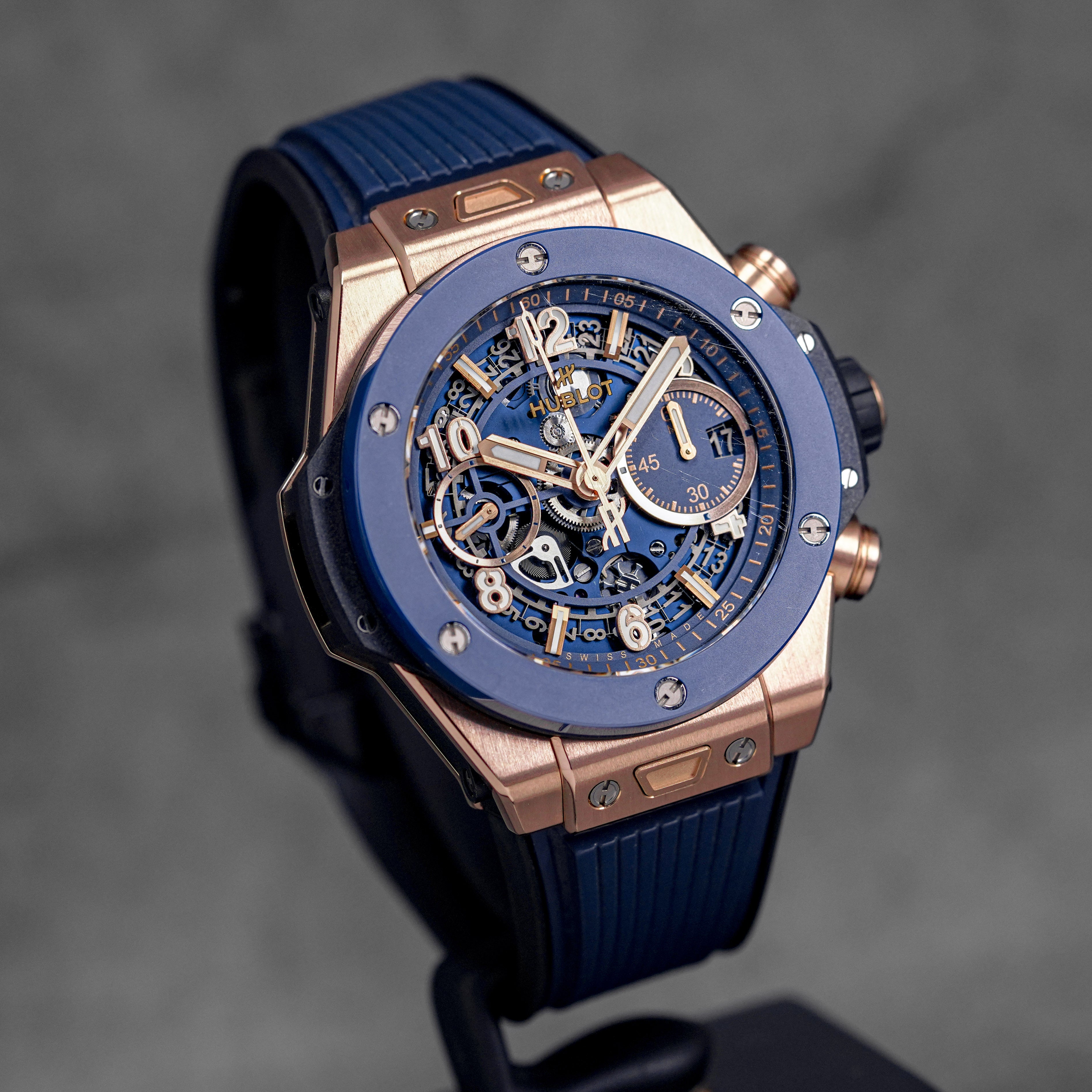 harga hublot big bang unico 42mm king gold blue