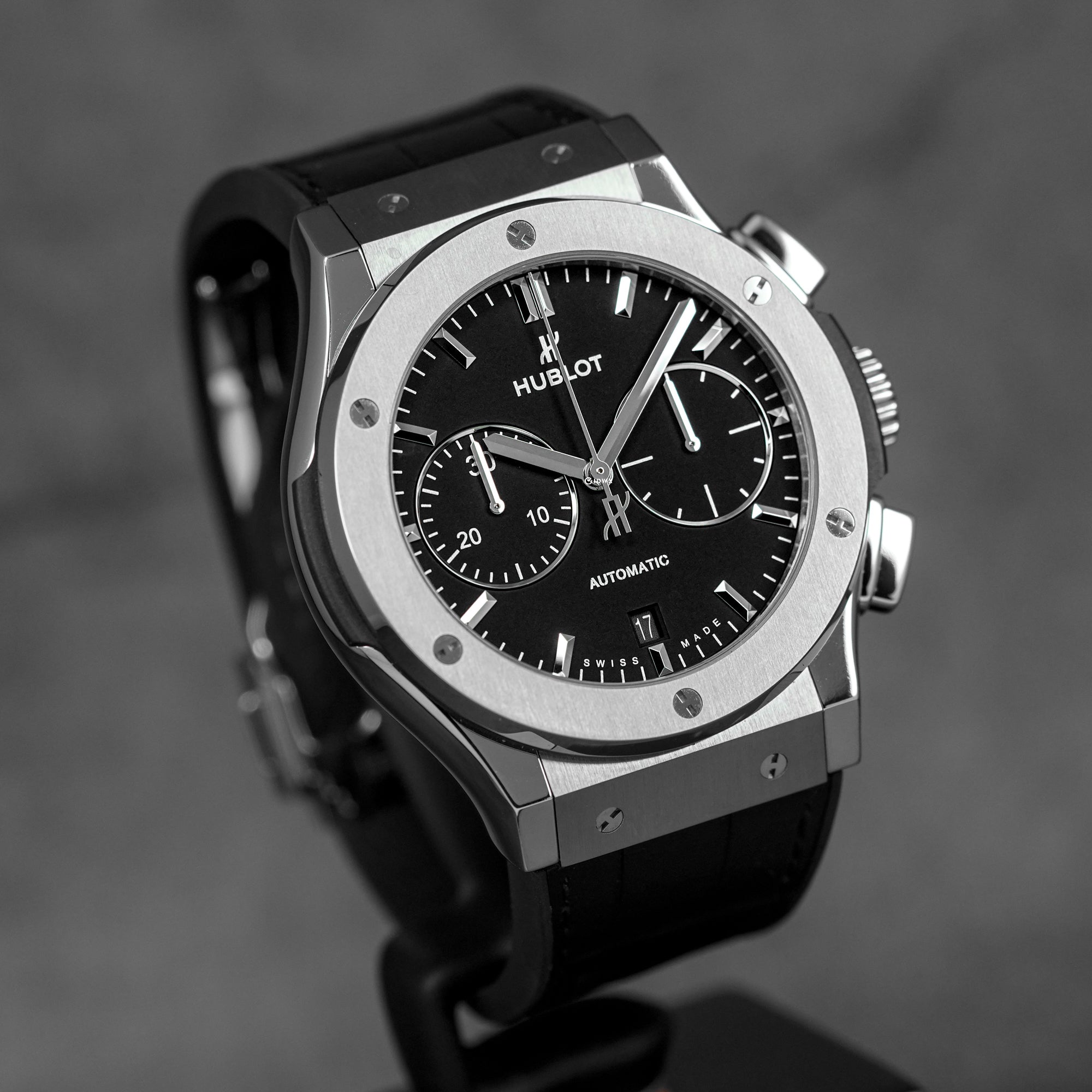 harga hublot classic fusion 45 chronograph black