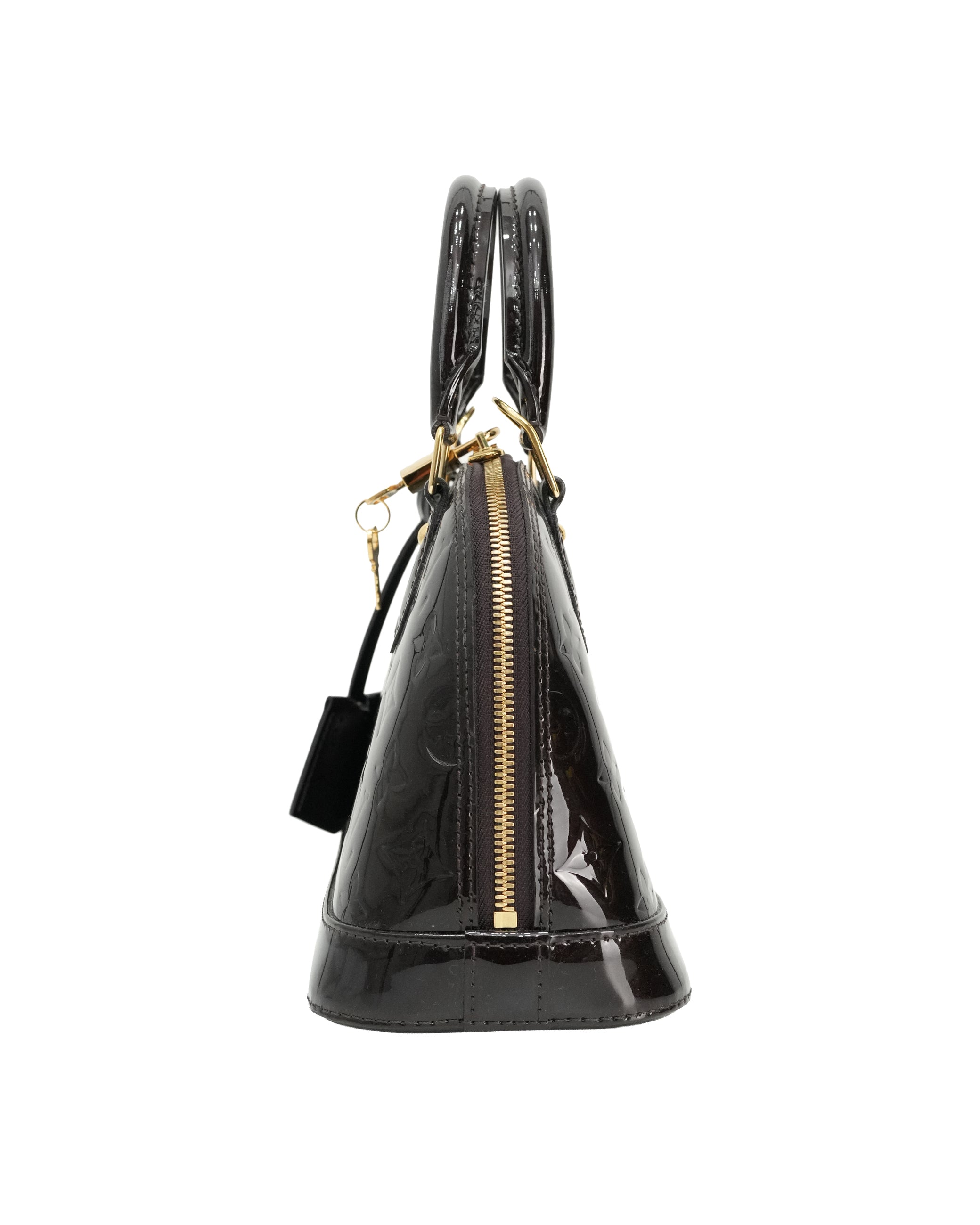 MONOGRAM VERNIS ALMA BB AMARANTE