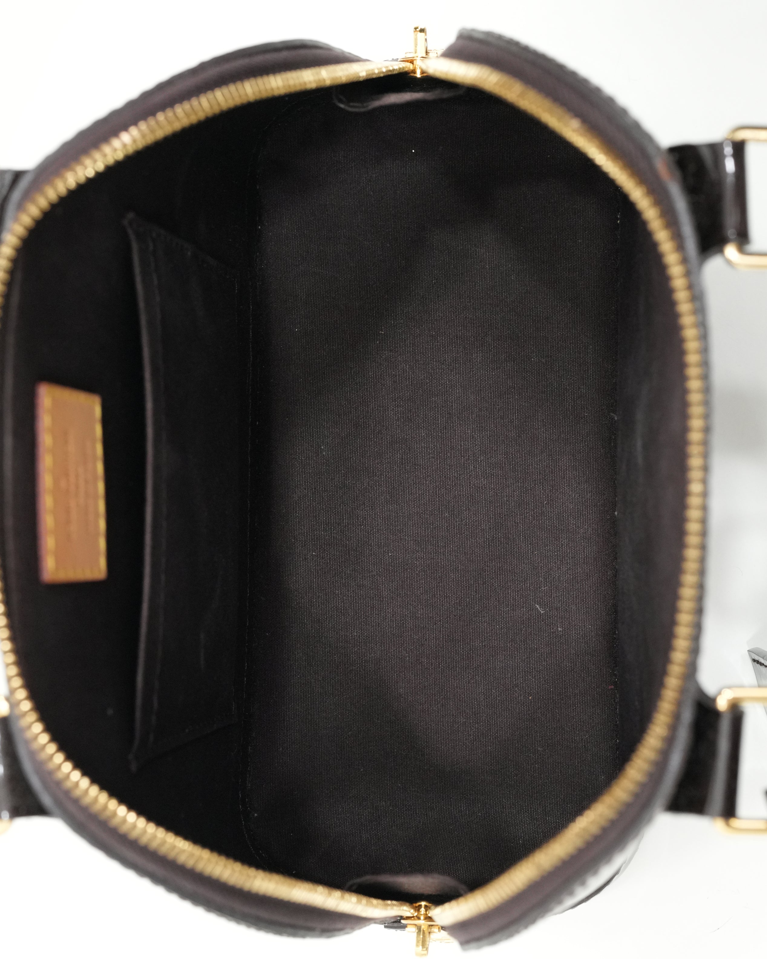 MONOGRAM VERNIS ALMA BB AMARANTE