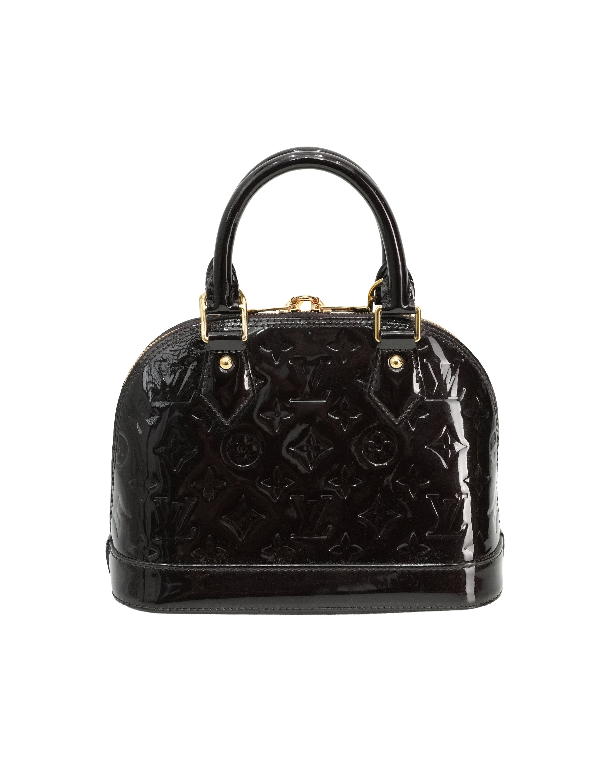 MONOGRAM VERNIS ALMA BB AMARANTE