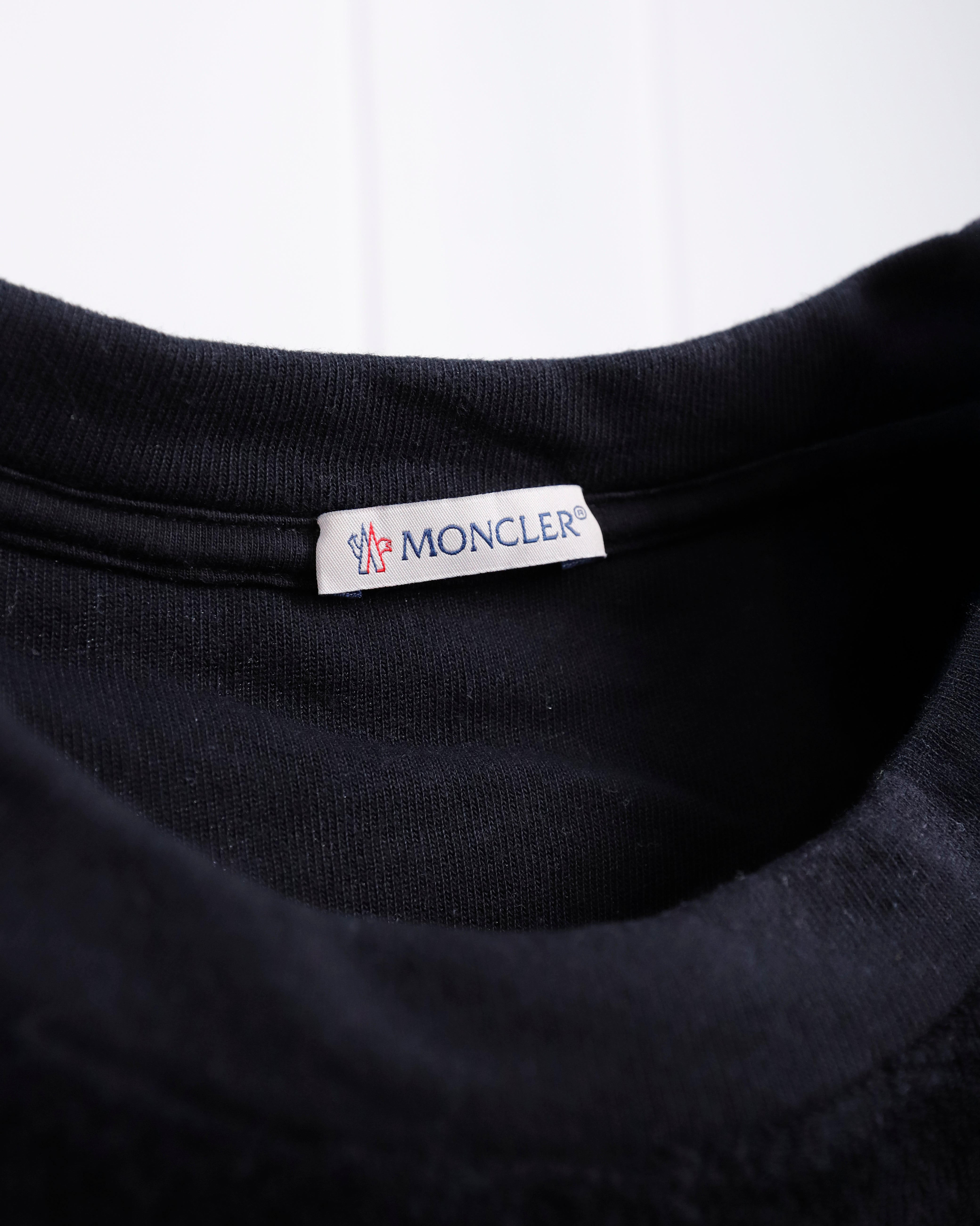 MEN'S LOGO OUTLINE T-SHIRT BLACK SIZE L