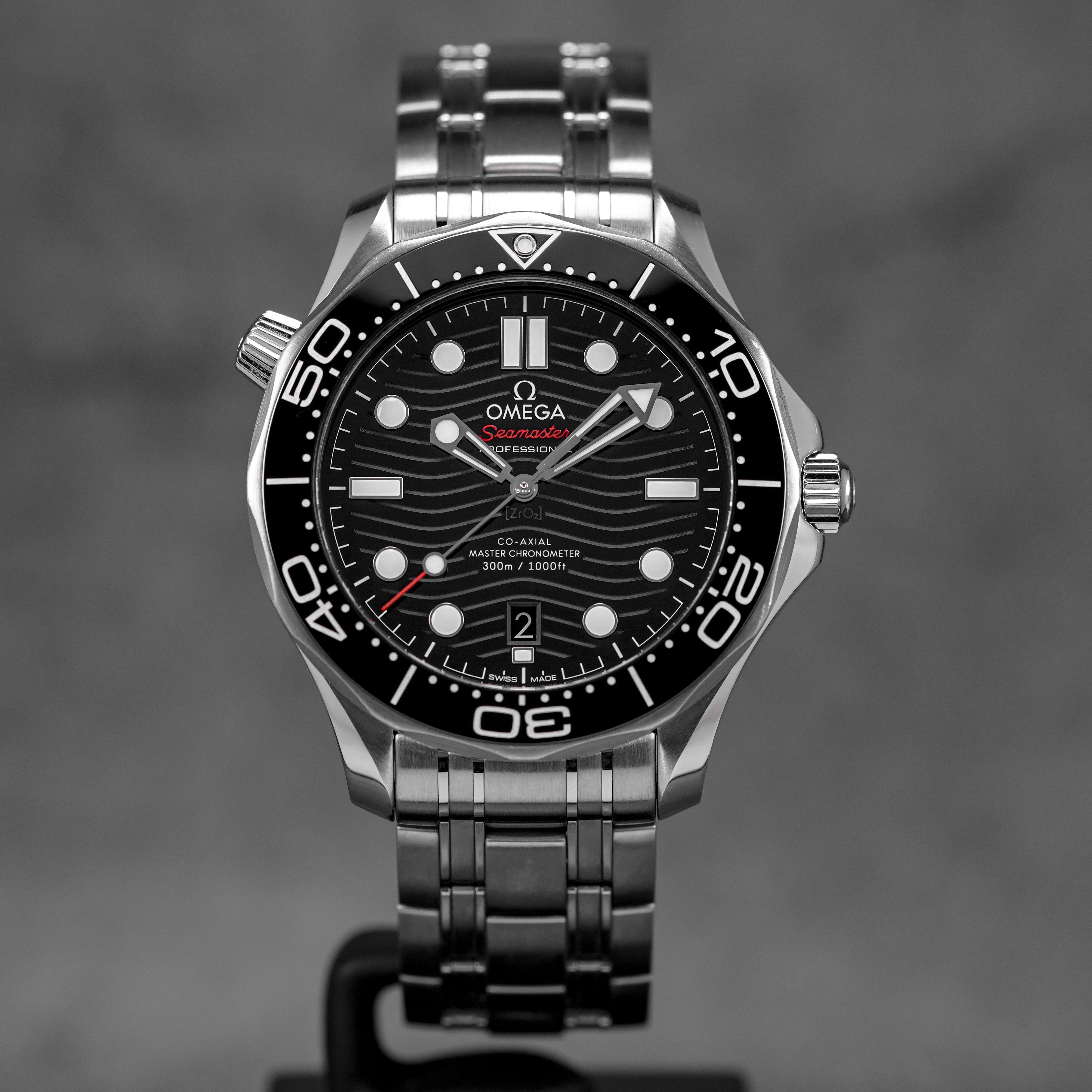 harga omega seamaster diver 300 black