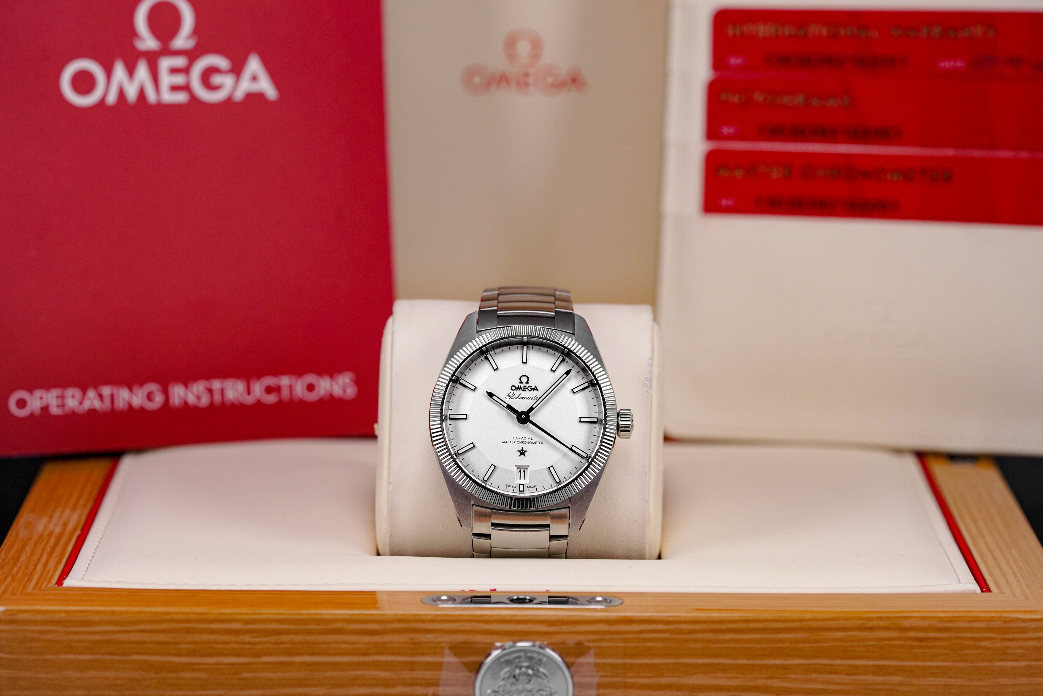 CONSTELLATION GLOBEMASTER STEEL SILVER 'PIE PAN' DIAL (2019)