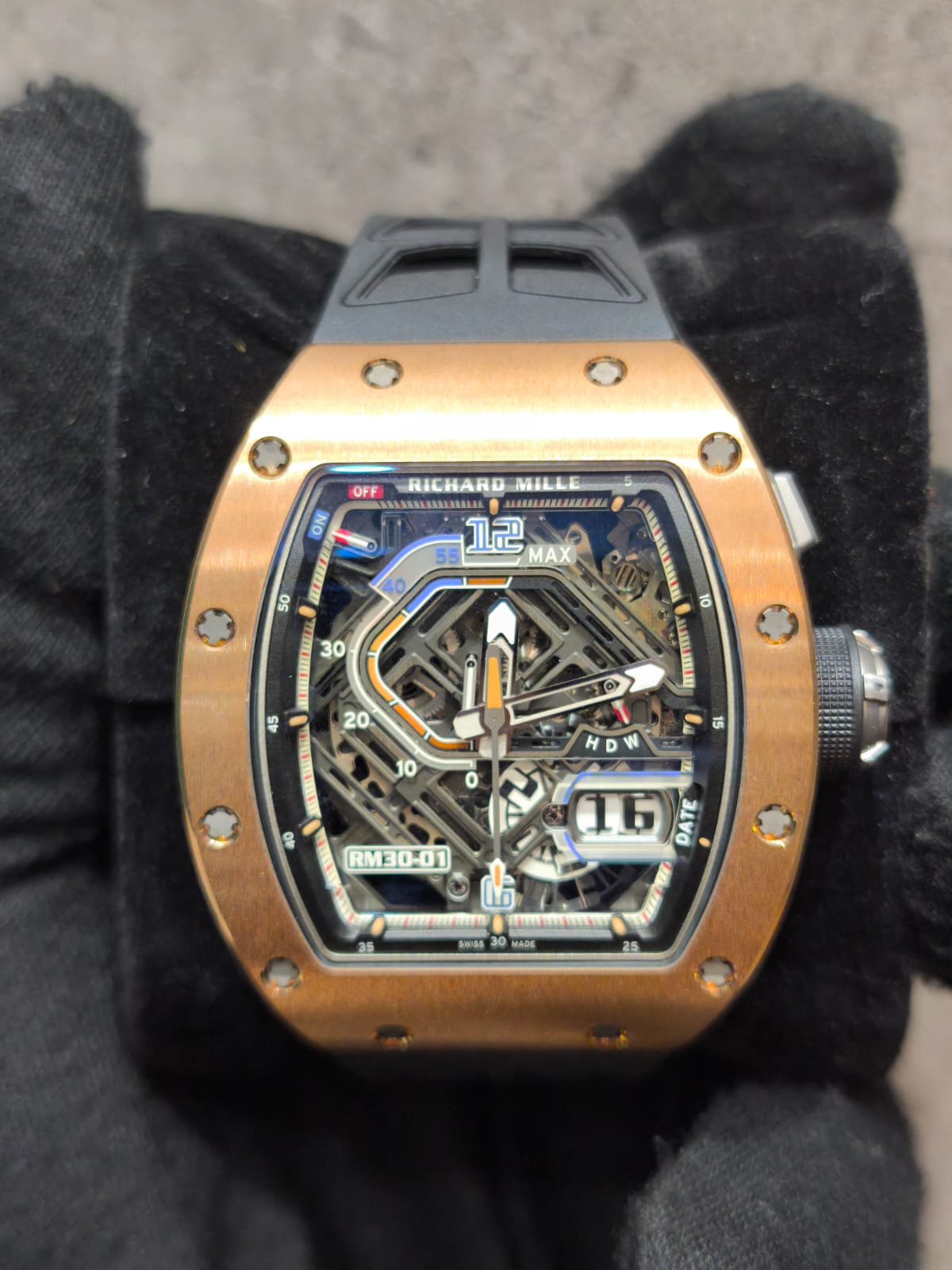 RM 30-01 ROSEGOLD DECLUTCHABLE ROTOR (2024)