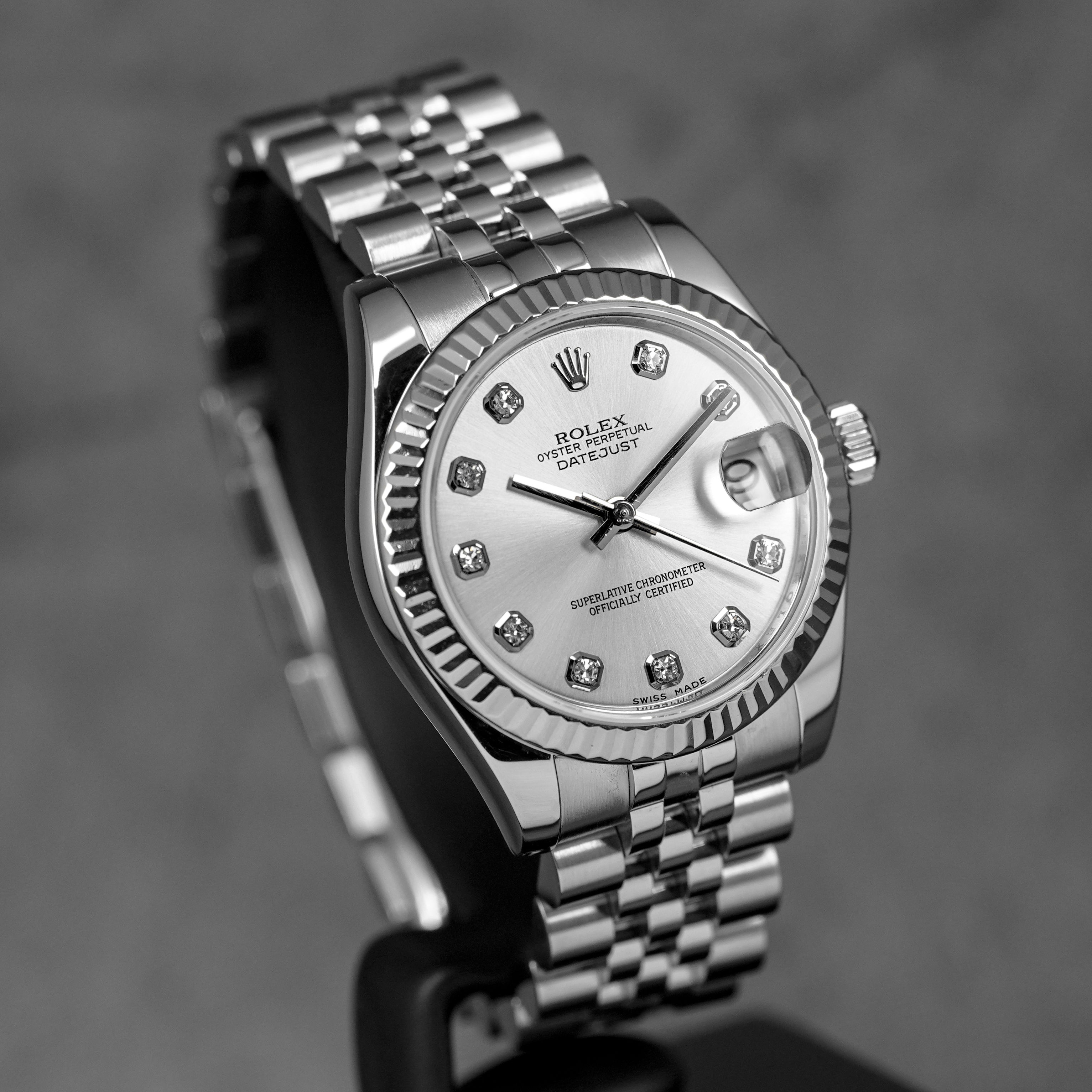 harga rolex datejust 31 silver diamond indonesia