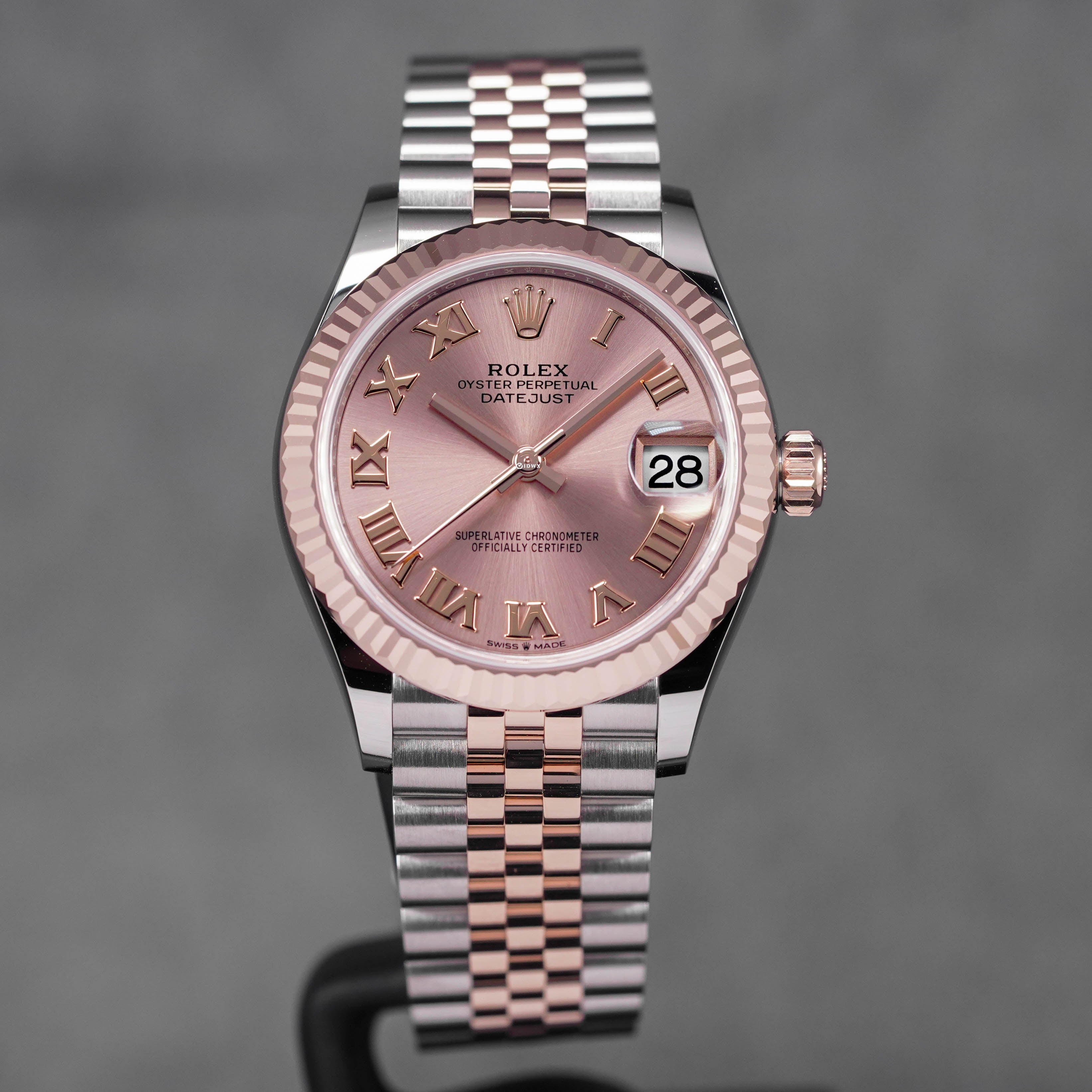 harga rolex datejust 31mm salmon roman indonesia