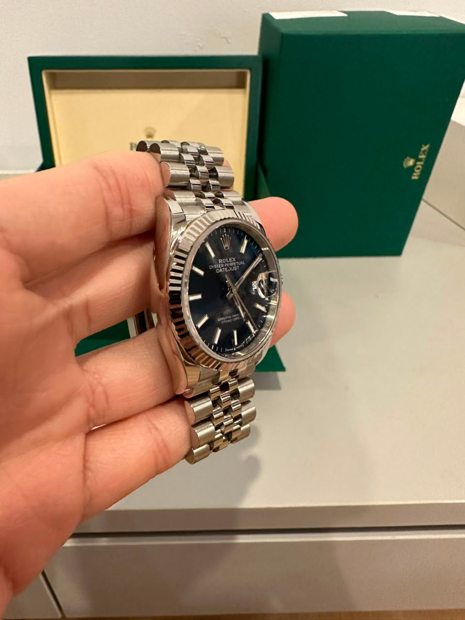 DATEJUST 36MM BLUE DIAL (2026)