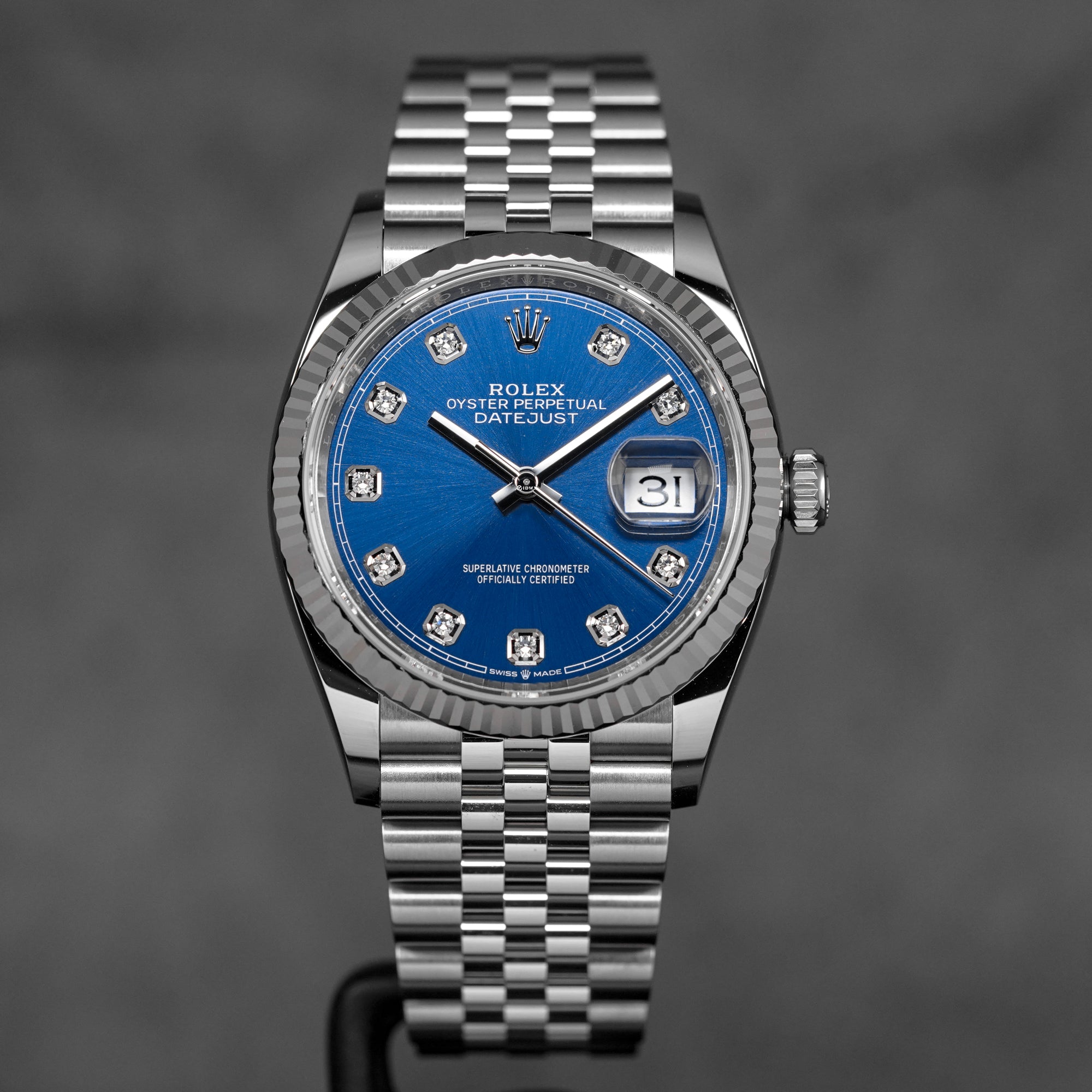 DATEJUST 36MM BLUE DIAMOND DIAL (2026)