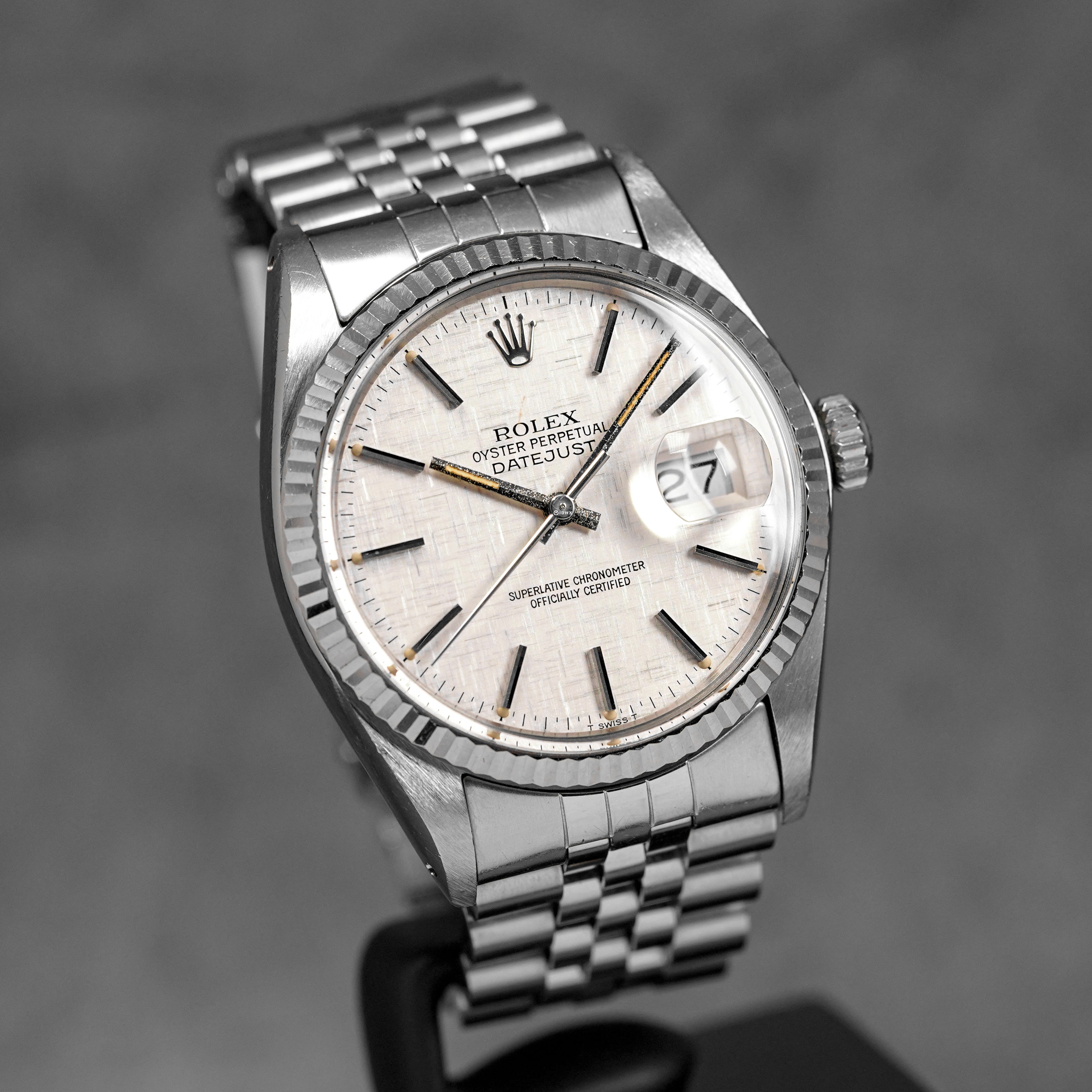 harga rolex datejust 36 silver linen indonesia