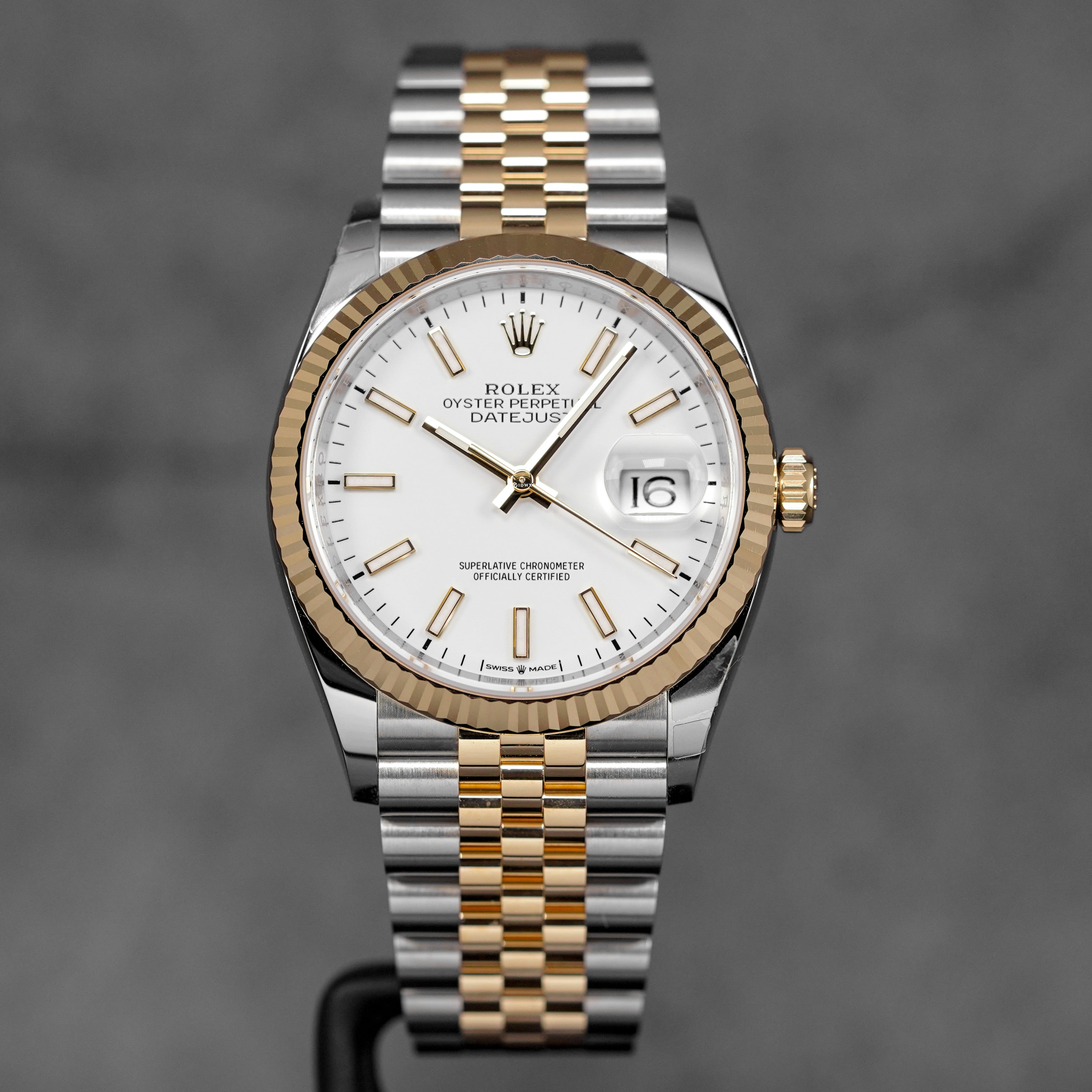 harga rolex datejust 36 twotone yellowgold indonesia