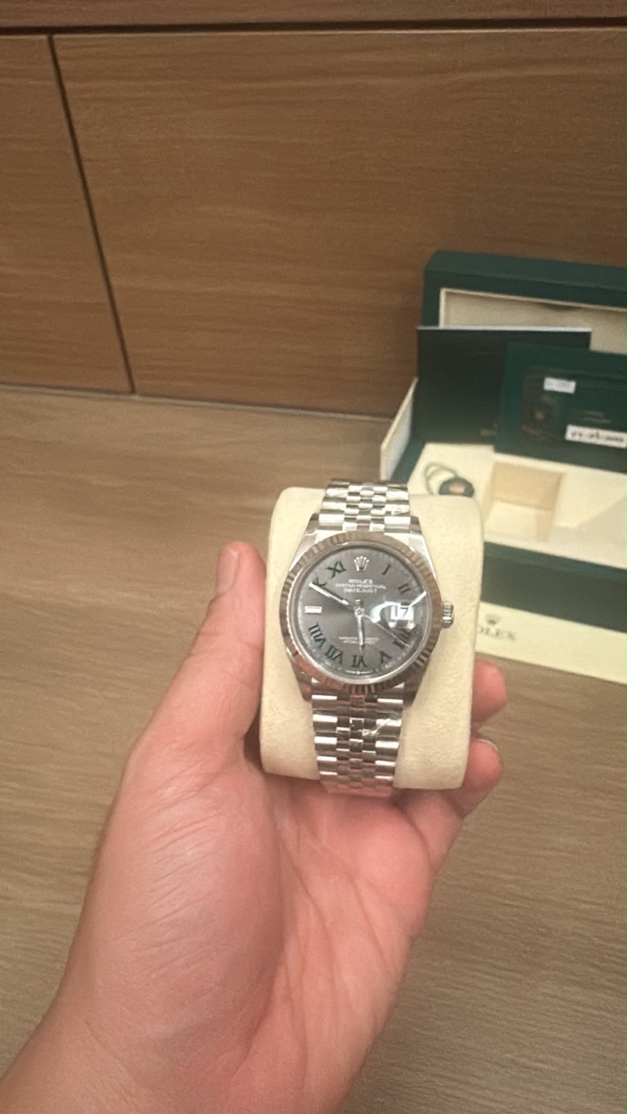 DATEJUST 36MM WIMBLEDON DIAL (2022)