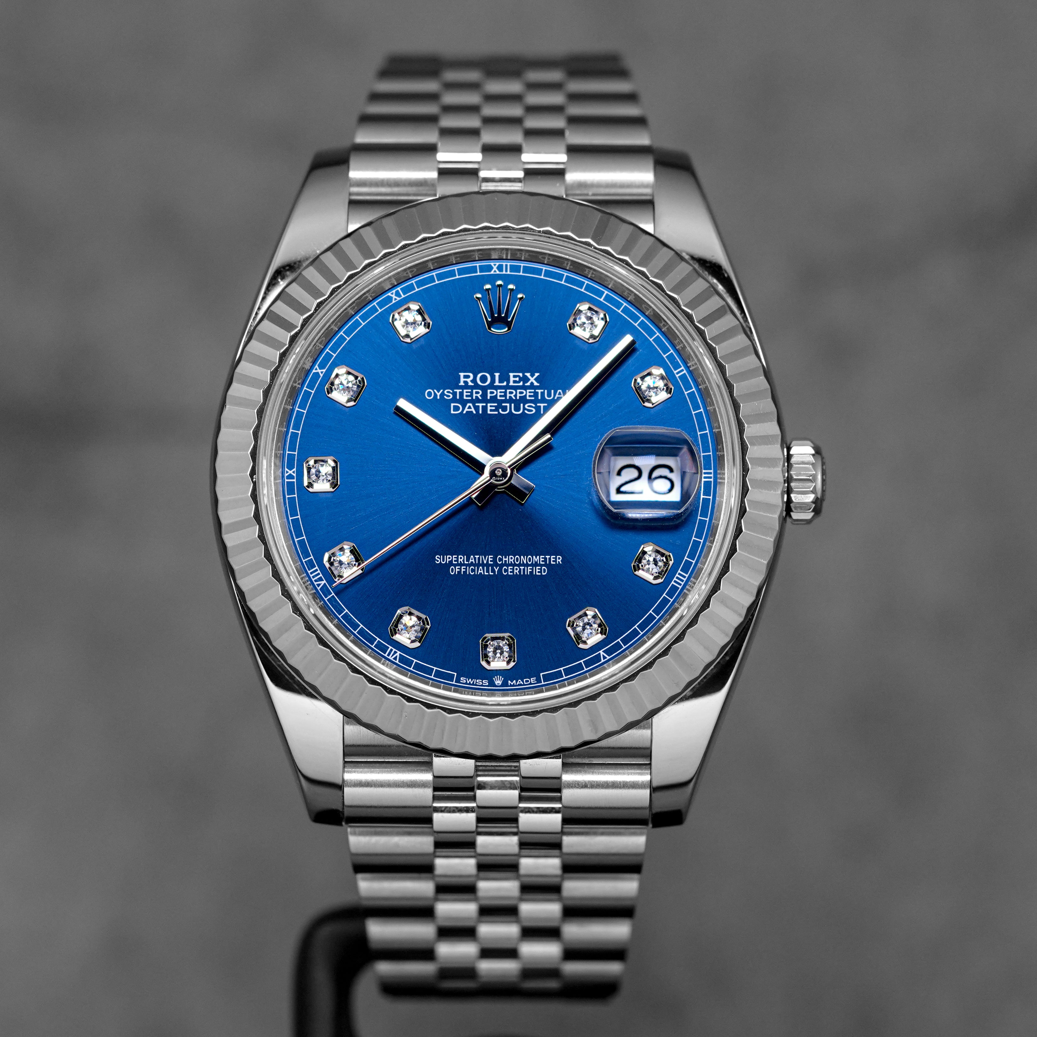 harga rolex datejust 41 blue diamond indonesia