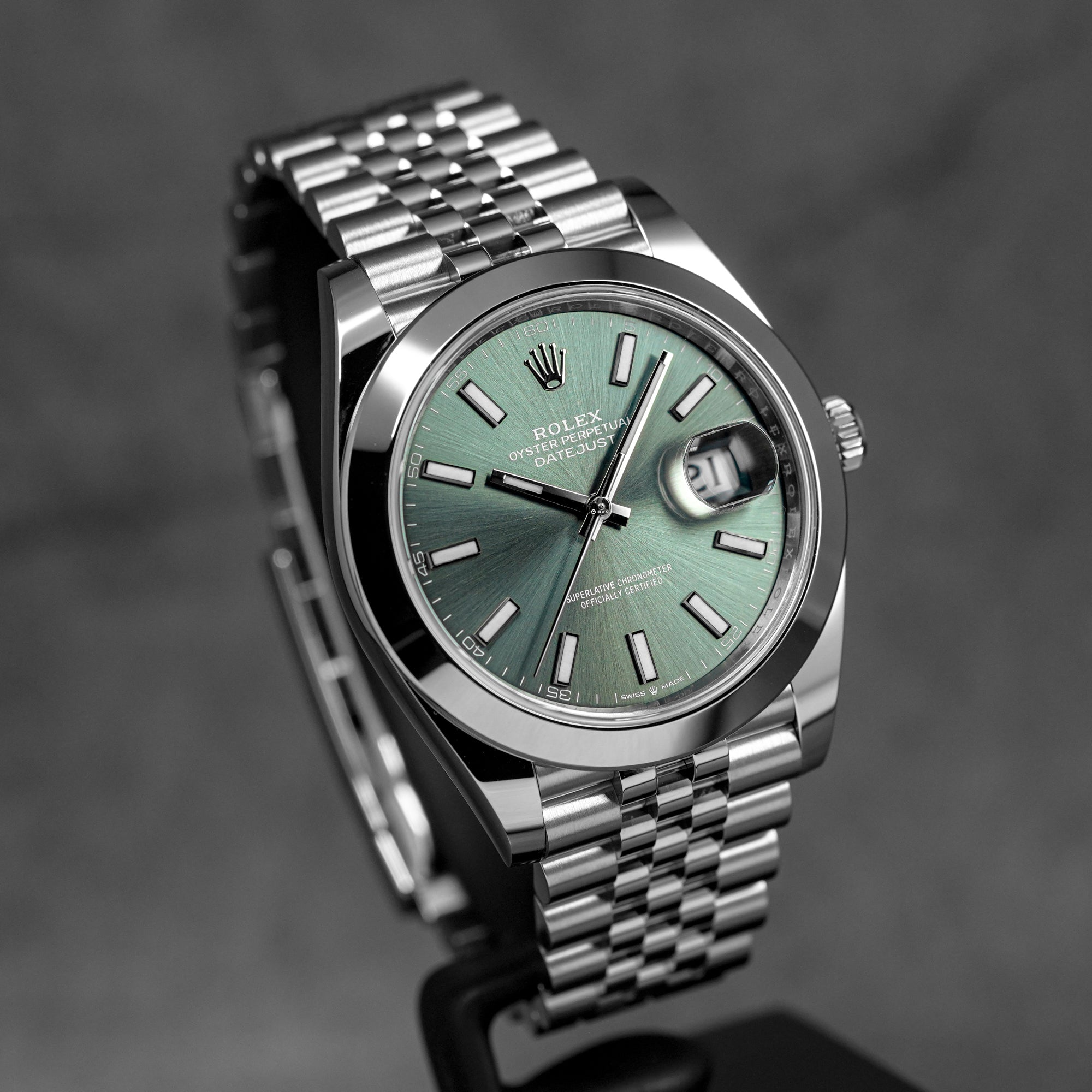 DATEJUST 41MM MINT GREEN DIAL (2026)