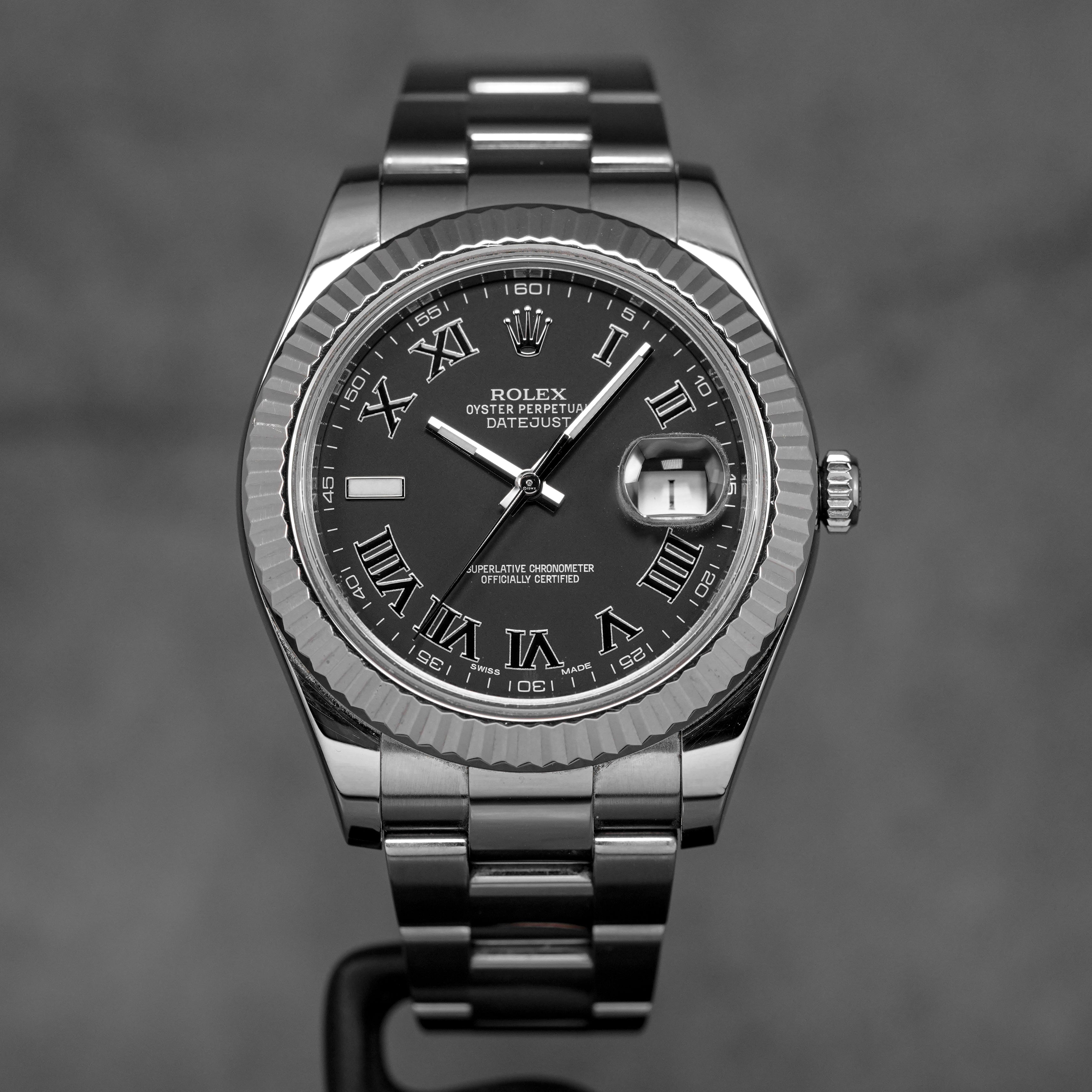 harga rolex datejust ii black roman indonesia