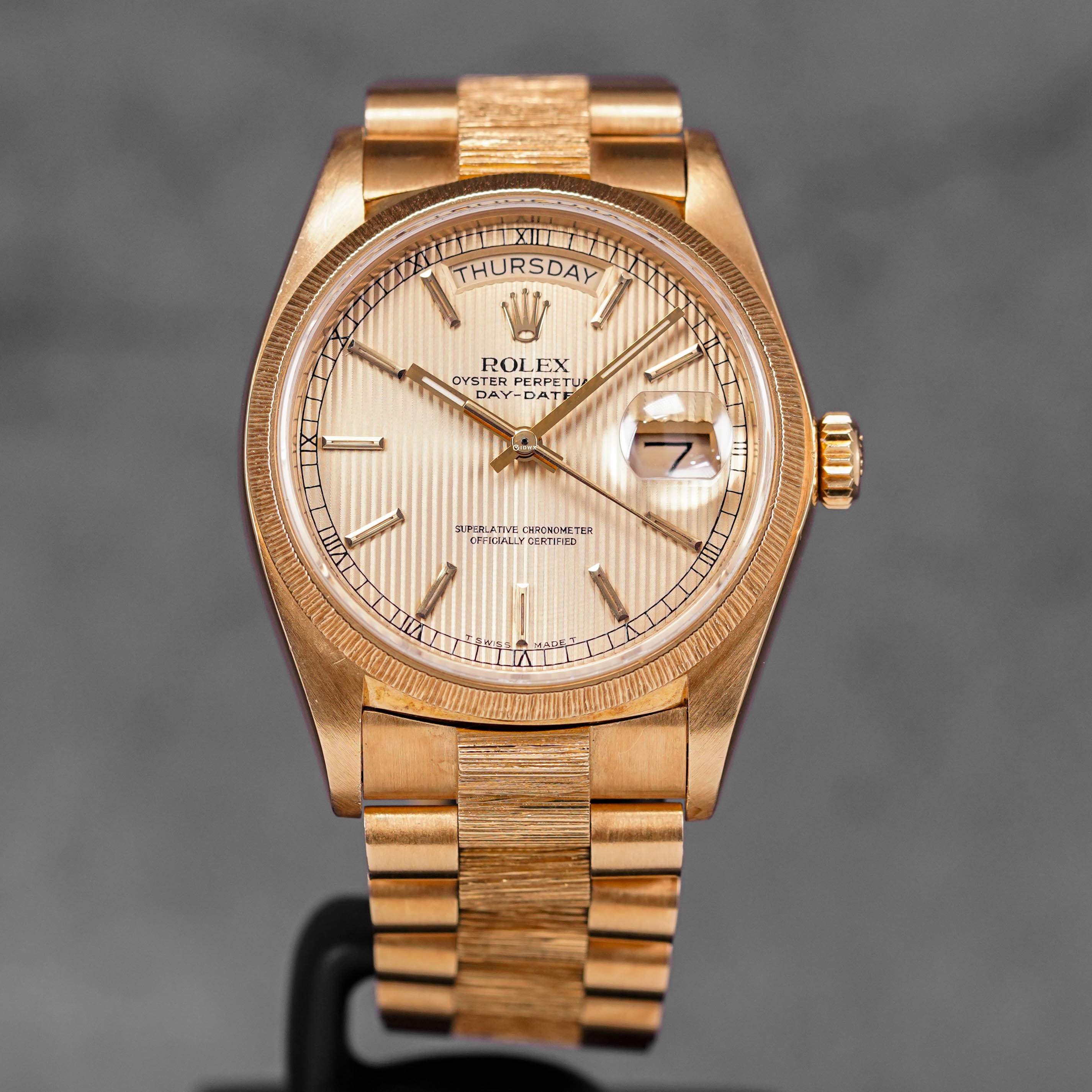 harga rolex daydate 36 18078 champagne