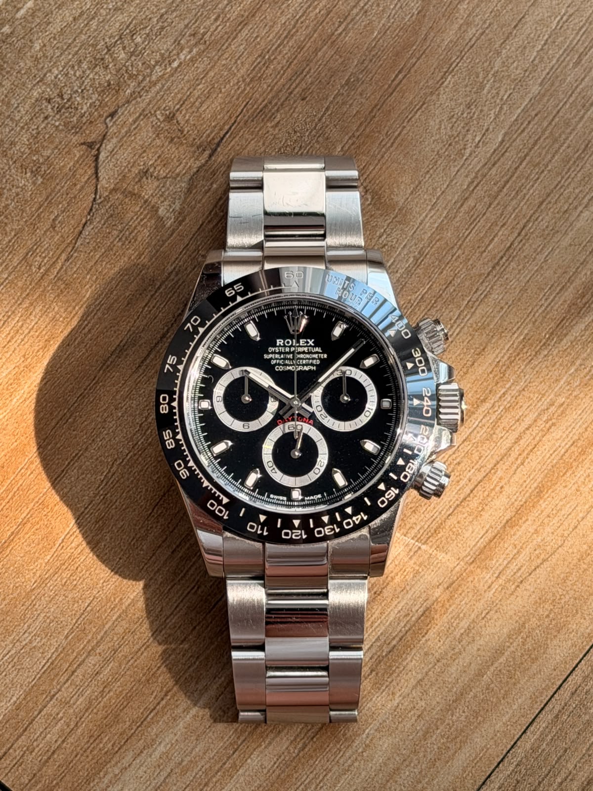 DAYTONA BLACK DIAL CERAMIC BEZEL (2020)