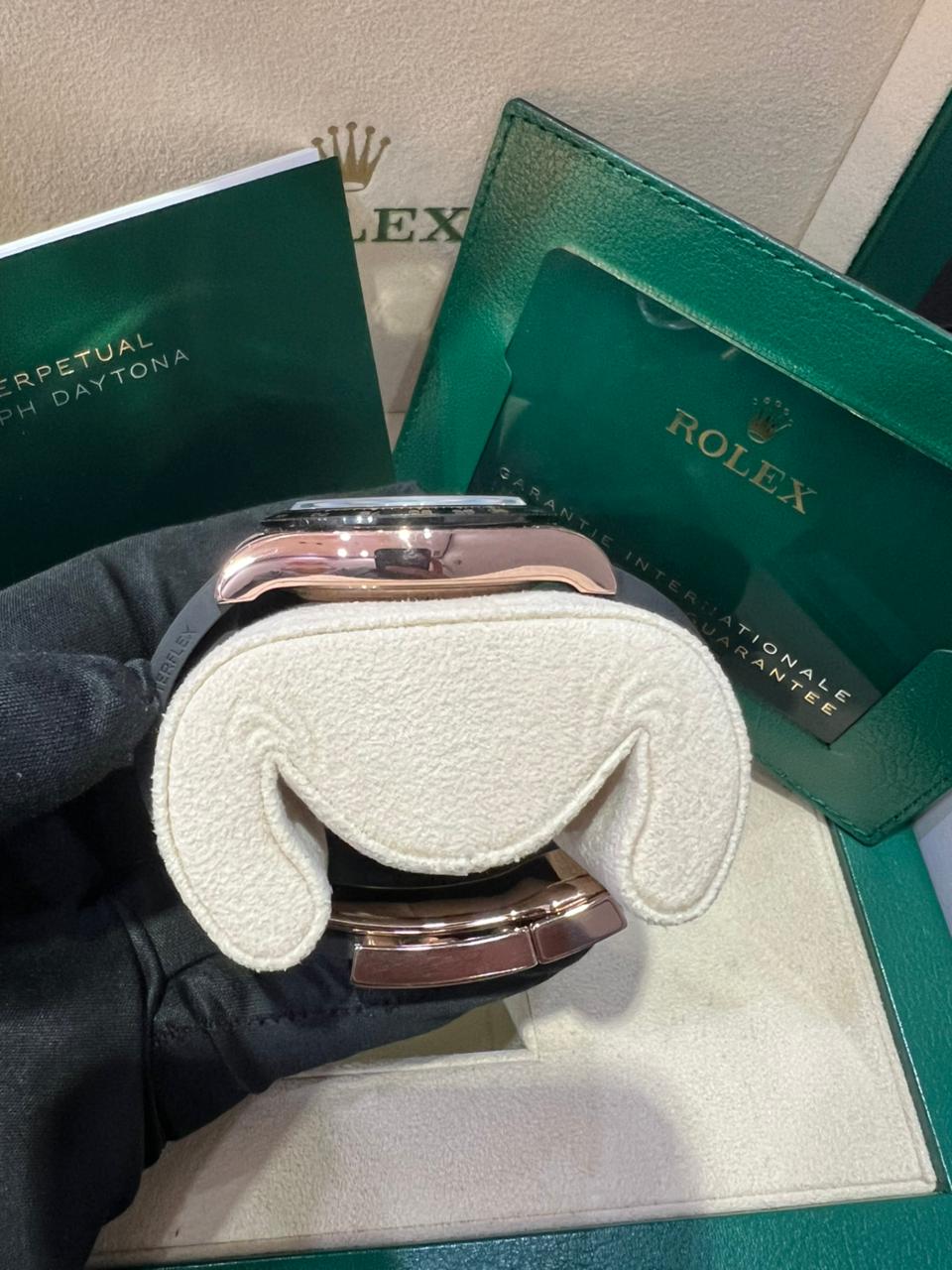 DAYTONA OYSTERFLEX ROSEGOLD BLACK DIAL (2022)
