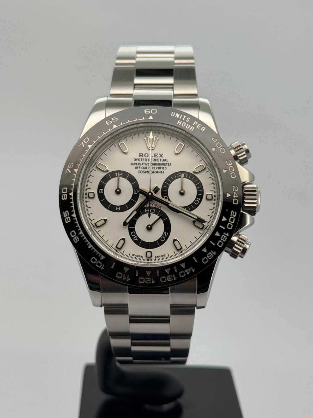 DAYTONA WHITE PANDA DIAL CERAMIC BEZEL (2017)