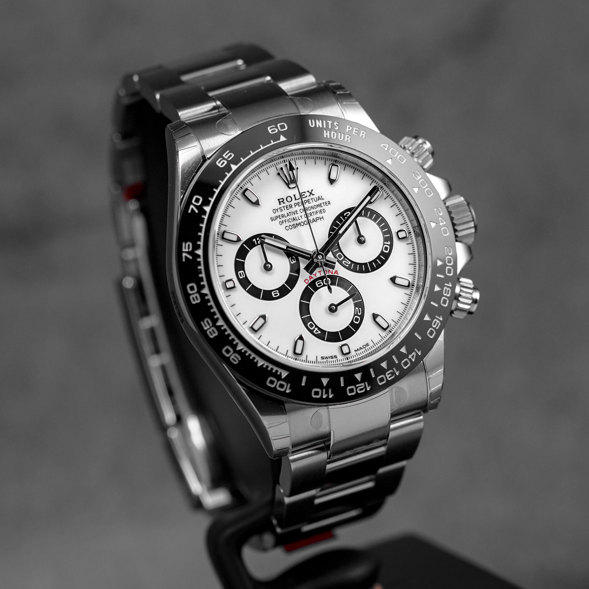 DAYTONA WHITE PANDA DIAL CERAMIC BEZEL (2019)