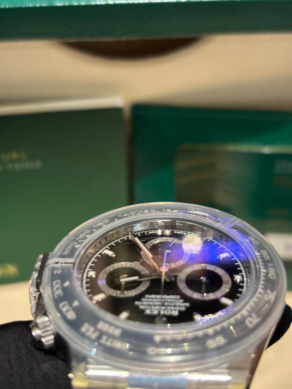 DAYTONA STEEL BLACK DIAL CERAMIC BEZEL (2021)