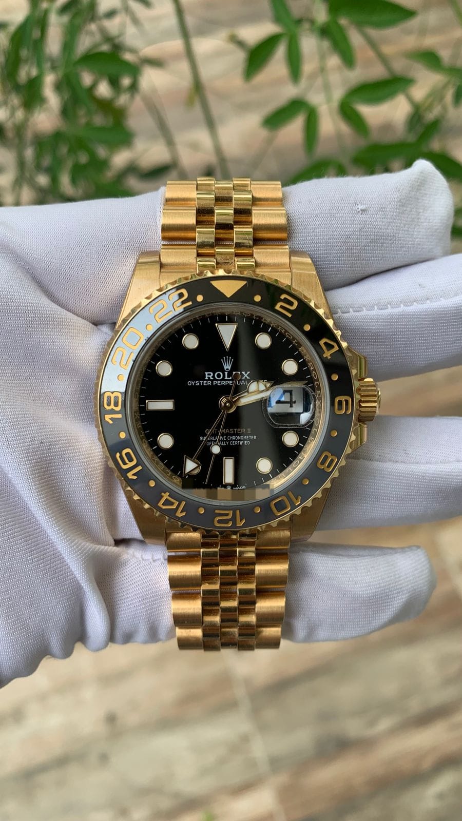 ROLEX GMT MASTER-II YELLOWGOLD GUINNESS (2024)