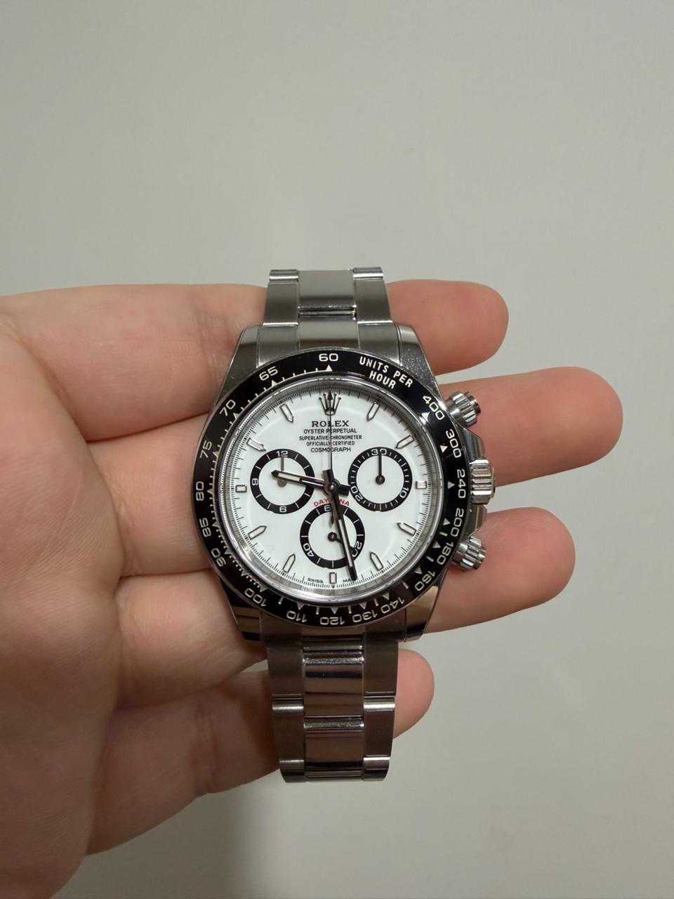 DAYTONA WHITE PANDA CERAMIC RING BEZEL (2025)