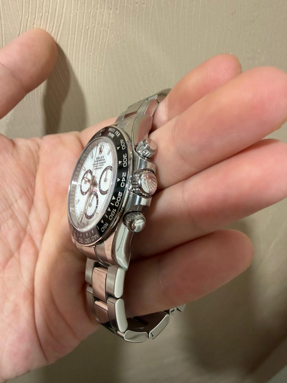 DAYTONA WHITE PANDA CERAMIC RING BEZEL (2025)