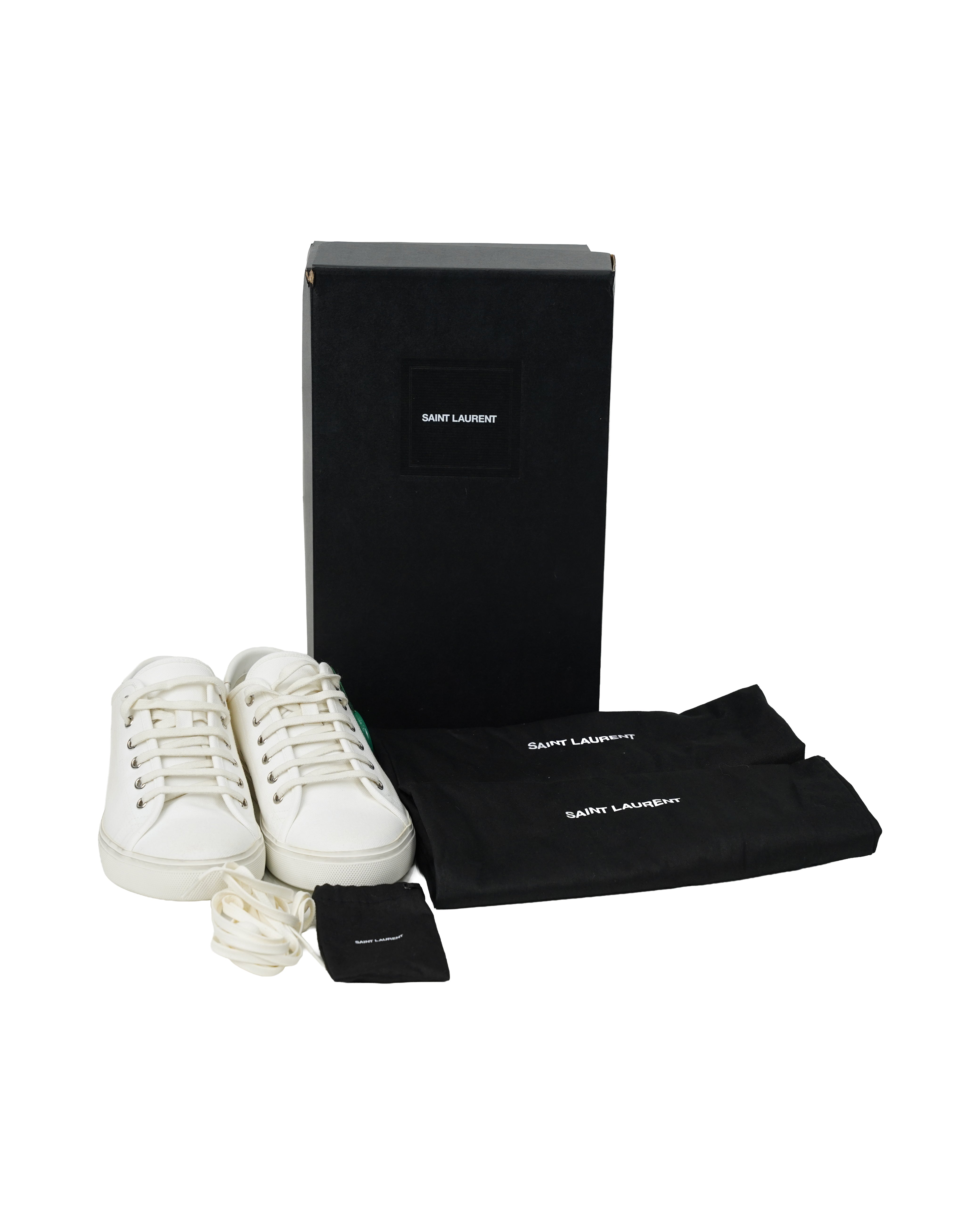 MALIBU OPTIC WHITE CANVAS SHOES