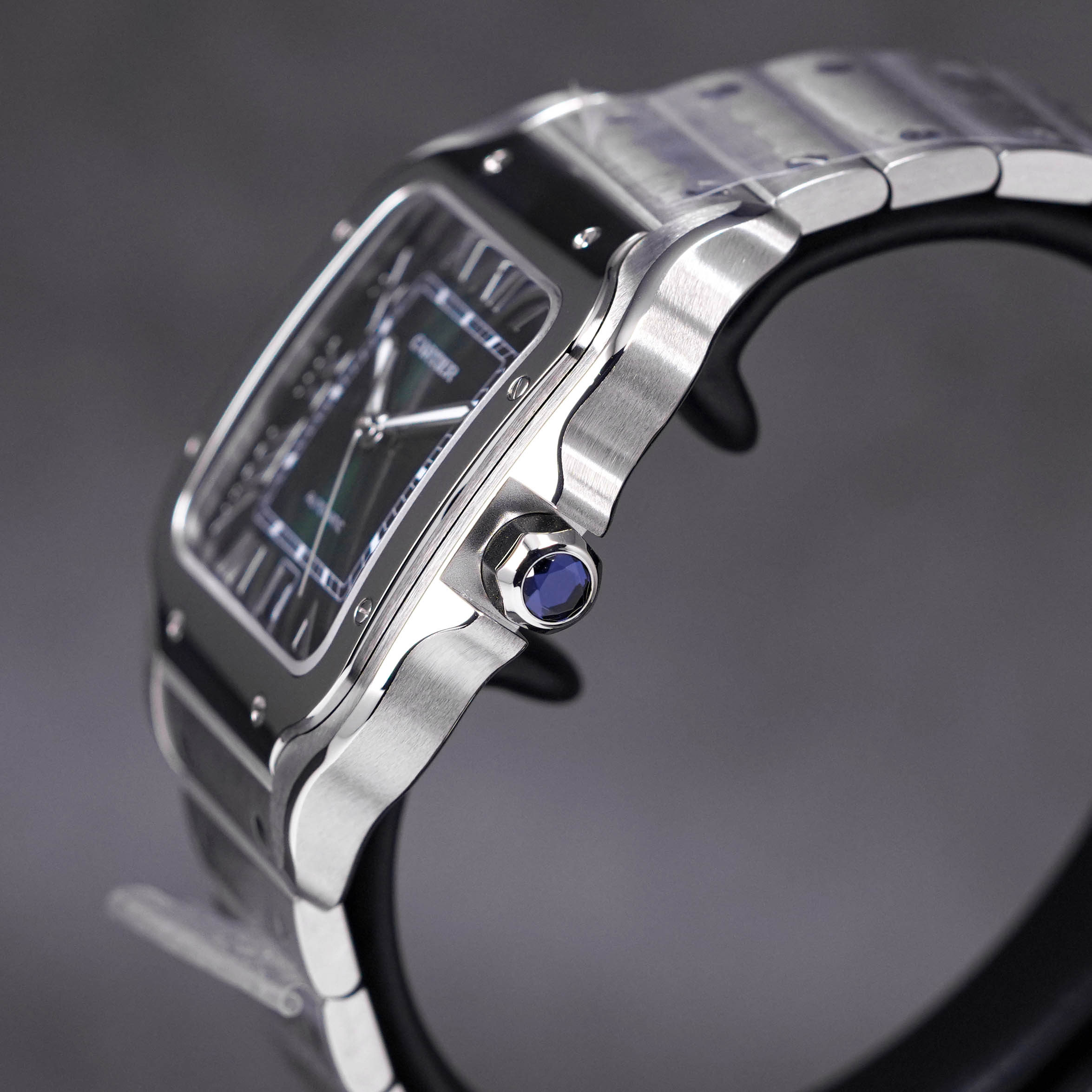 SANTOS DE CARTIER L GREEN DIAL (2023)