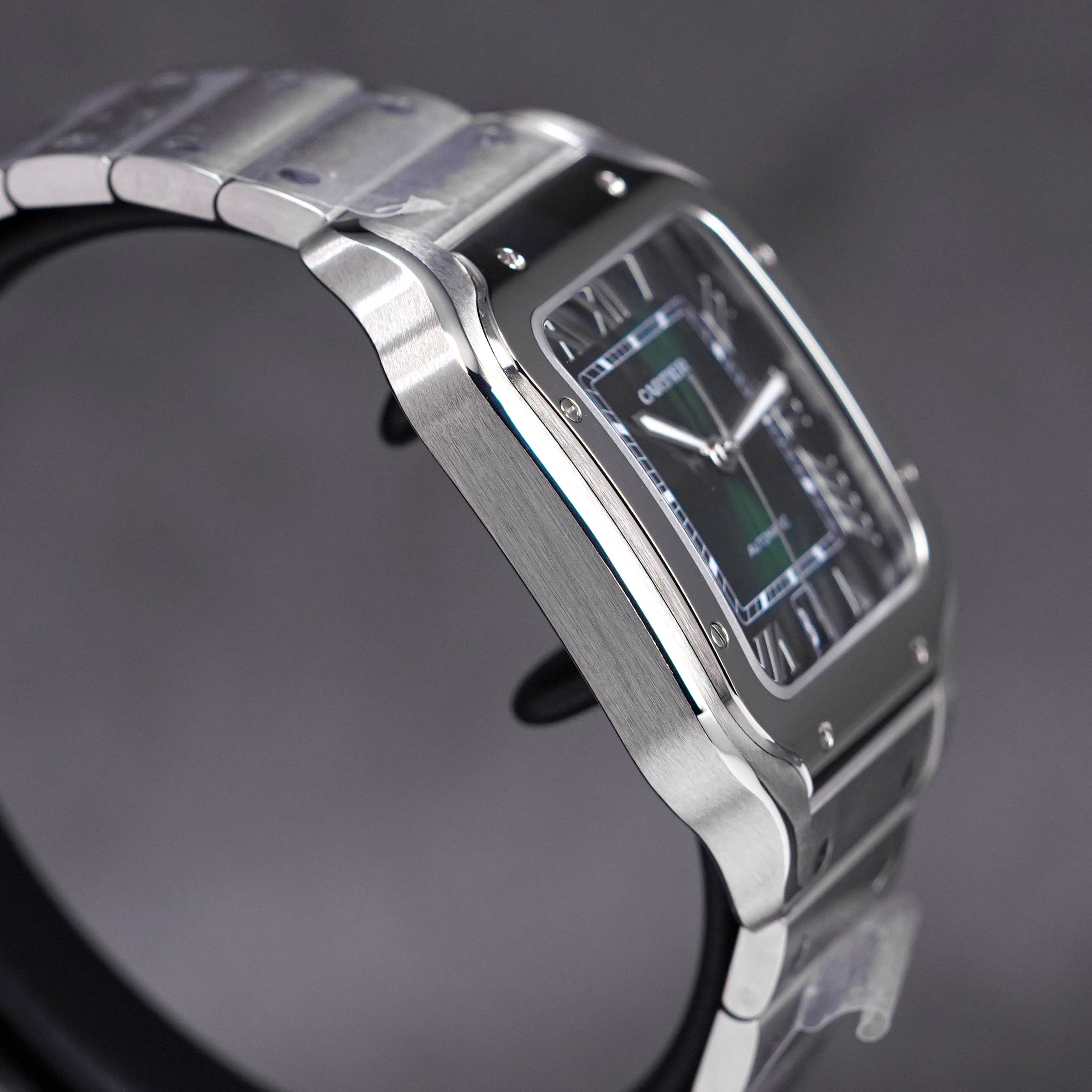 SANTOS DE CARTIER L GREEN DIAL (2023)