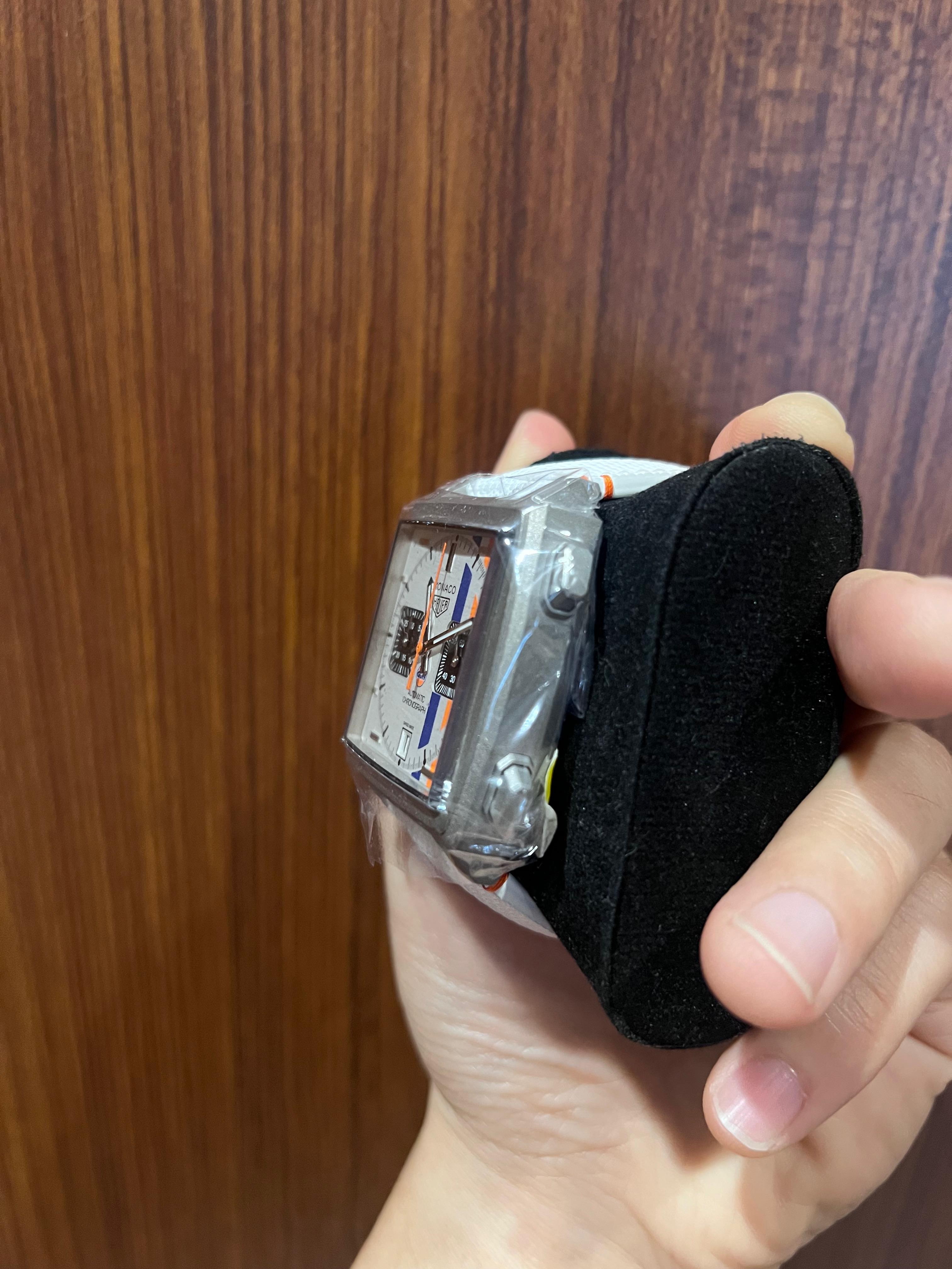 MONACO CHRONOGRAPH X GULF TITANIUM SILVER DIAL (2025)