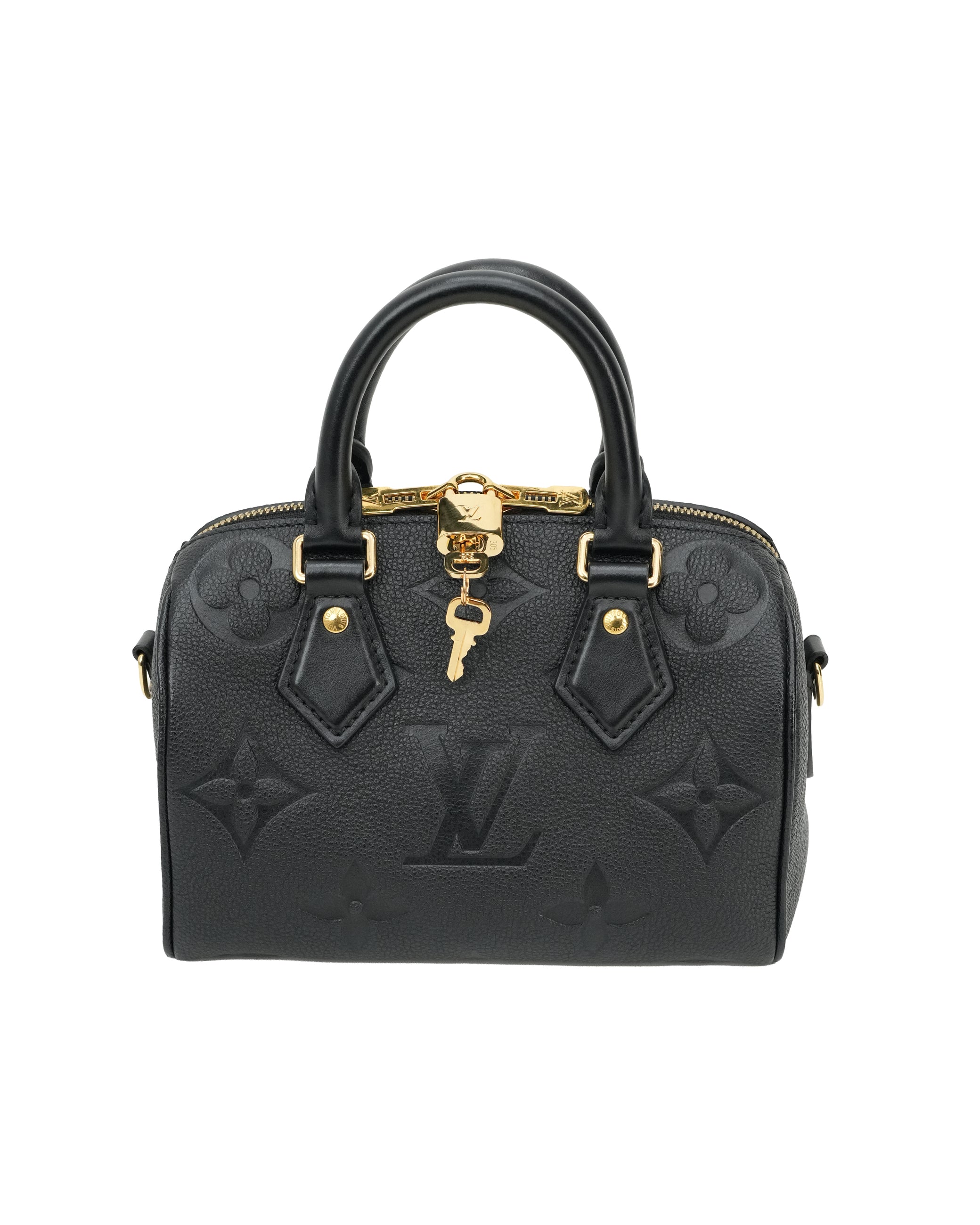 MONOGRAM EMPREINTE SPEEDY BANDOULIÈRE 20 BLACK