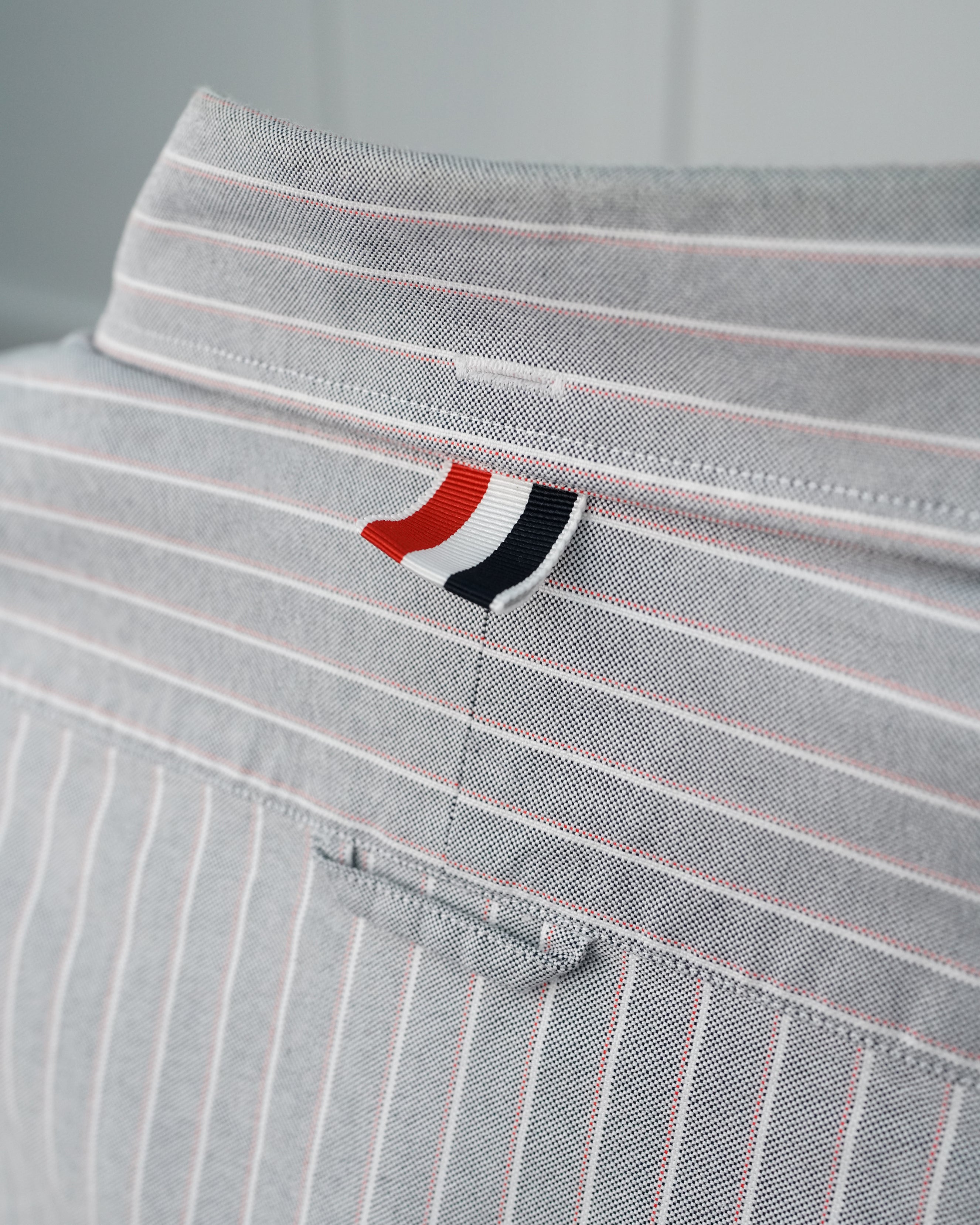 STRIPE LONG SLEEVES SHIRT MEDIUM GREY SIZE 3