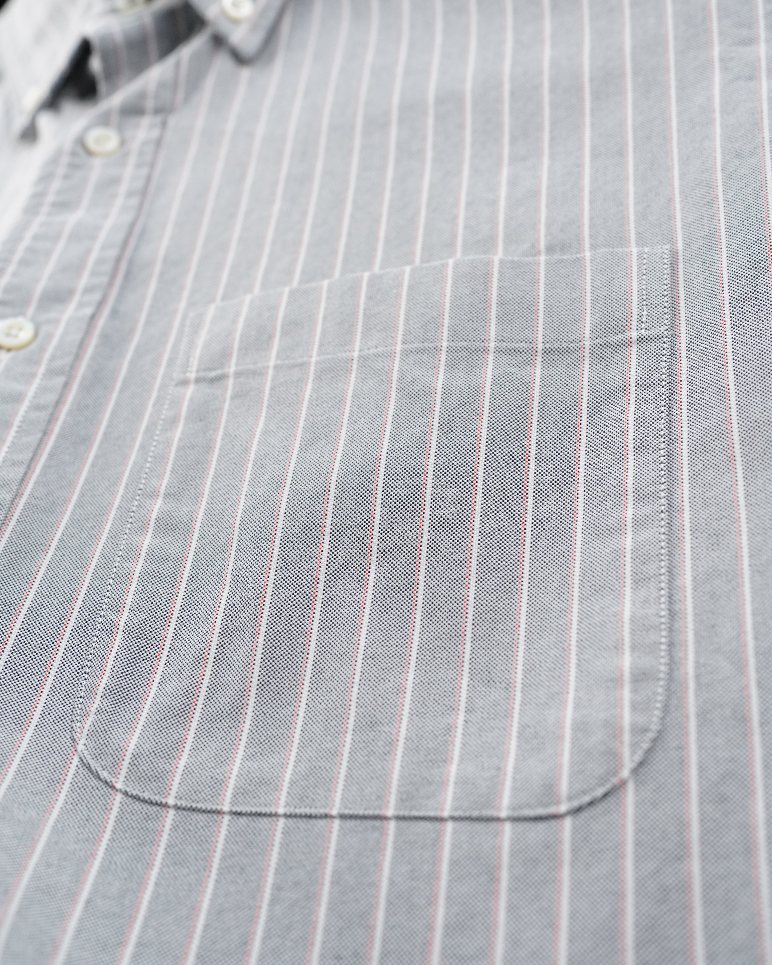 STRIPE LONG SLEEVES SHIRT MEDIUM GREY SIZE 3