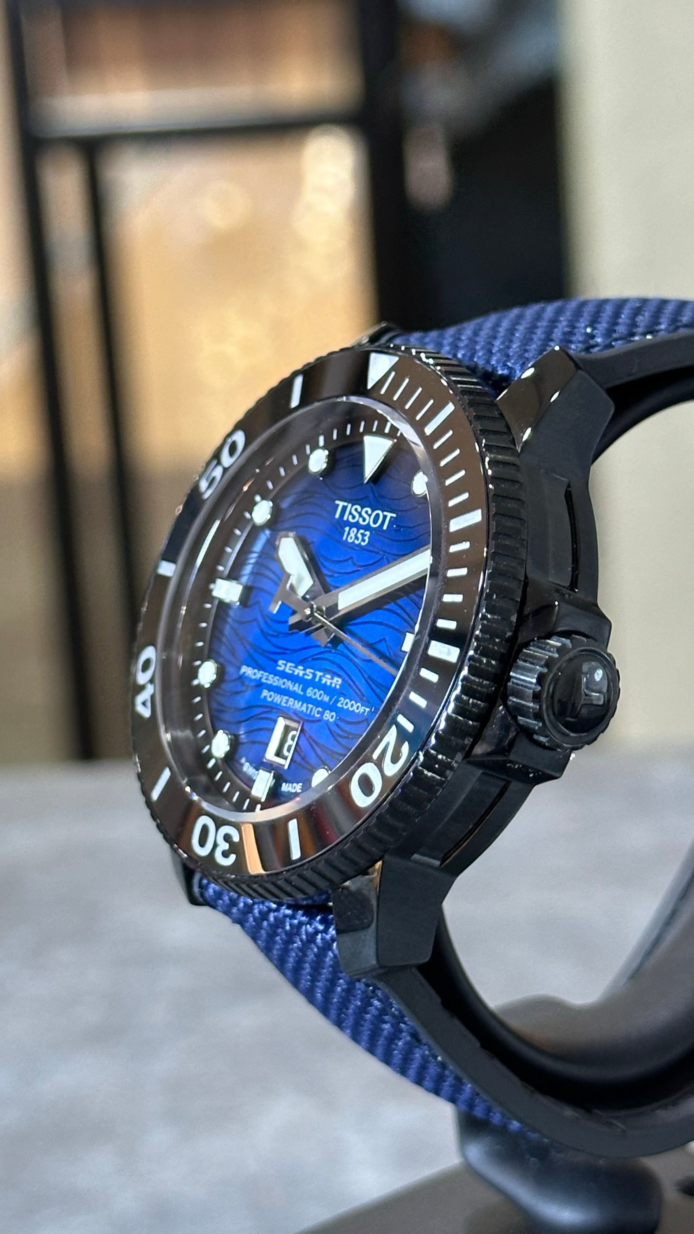 SEASTRAR 2000 46MM STEEL BLACK PVD BLUE DIAL (2023)