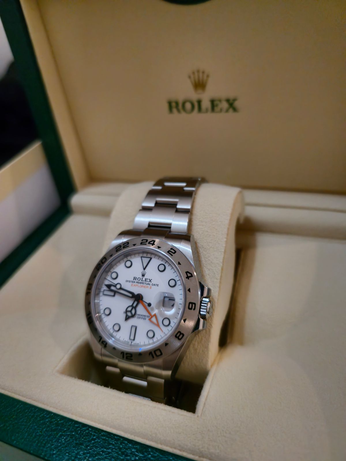 EXPLORER-II WHITE DIAL (2023)