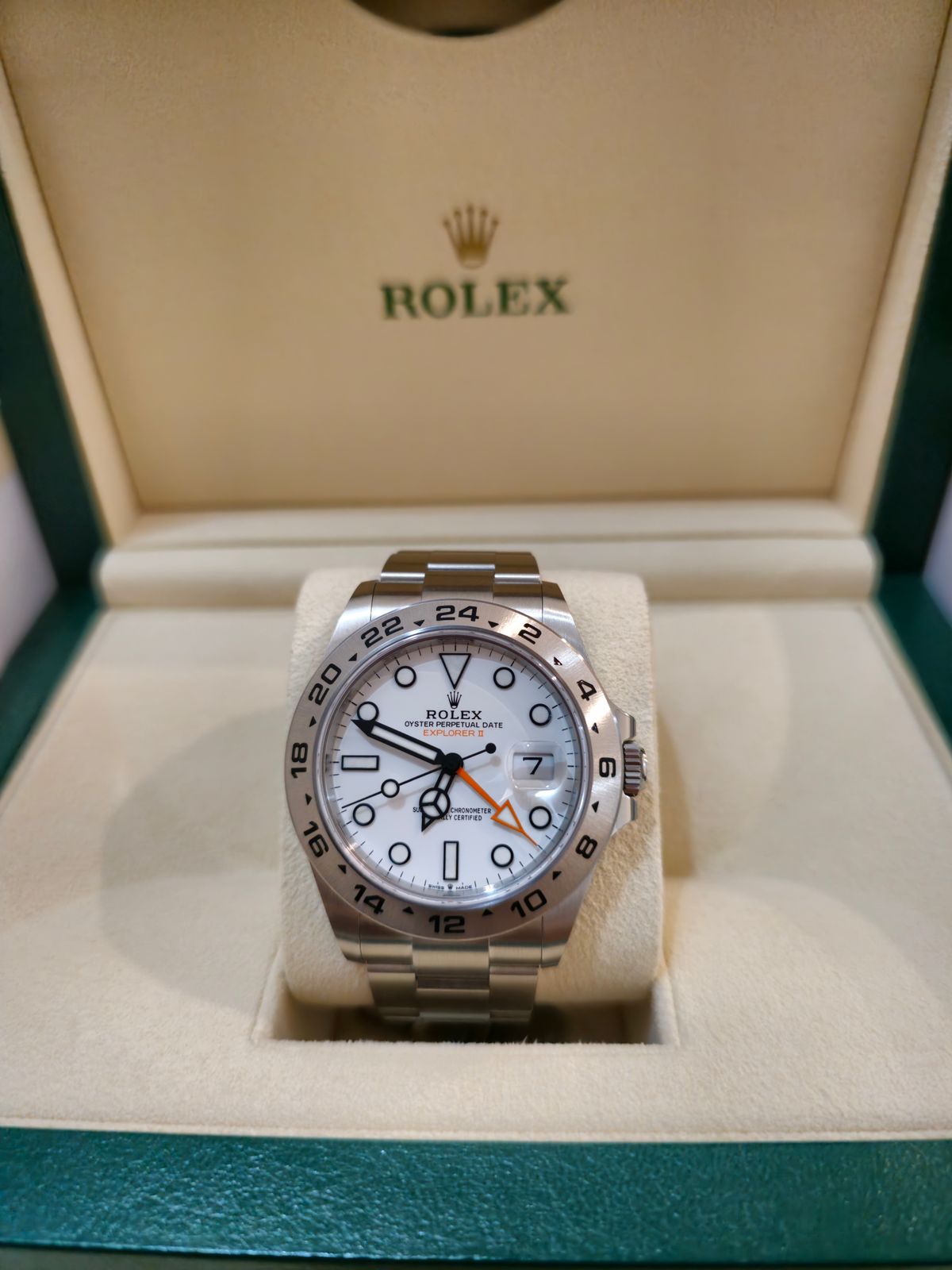 EXPLORER-II WHITE DIAL (2023)