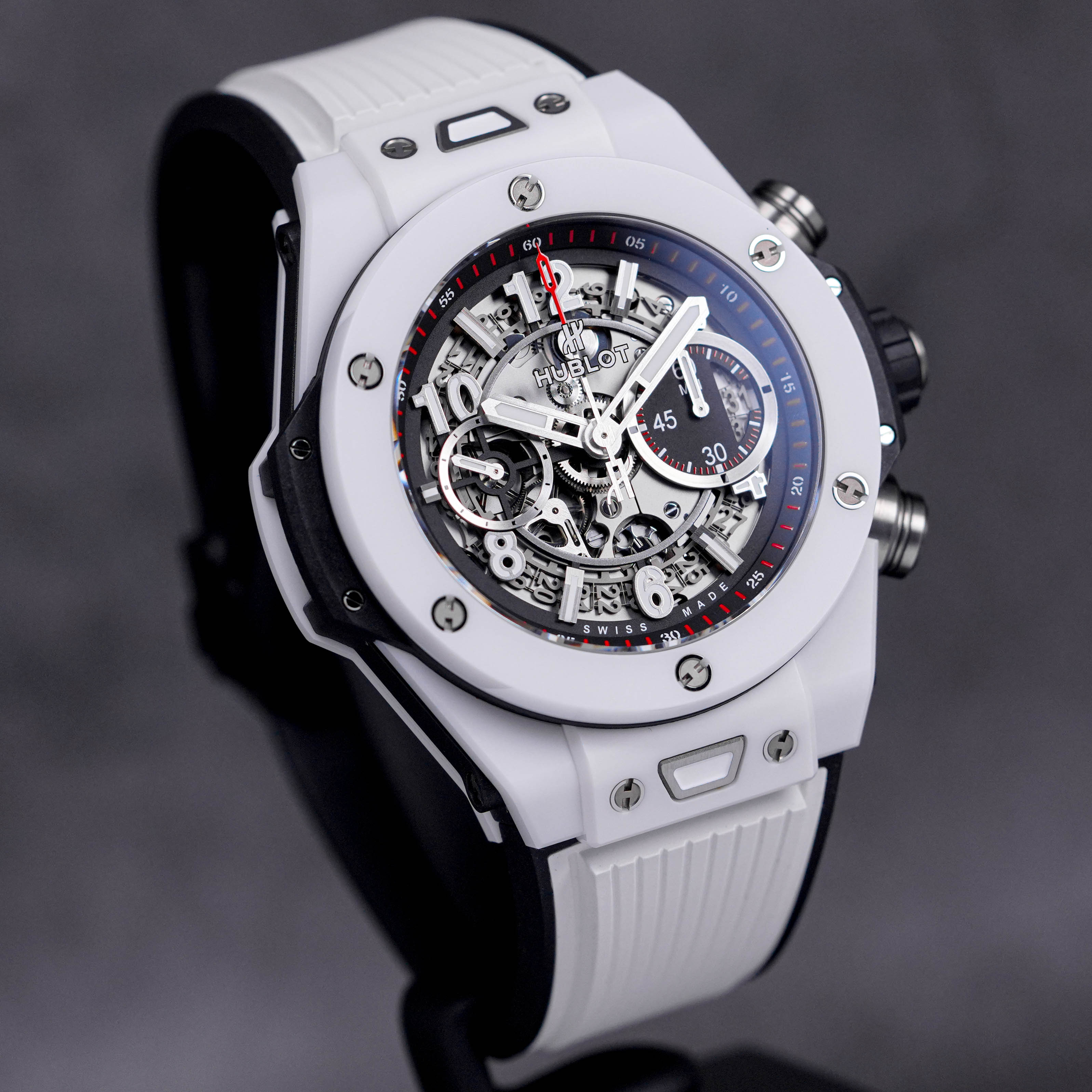 Hublot Big Bang Unico Ceramic White