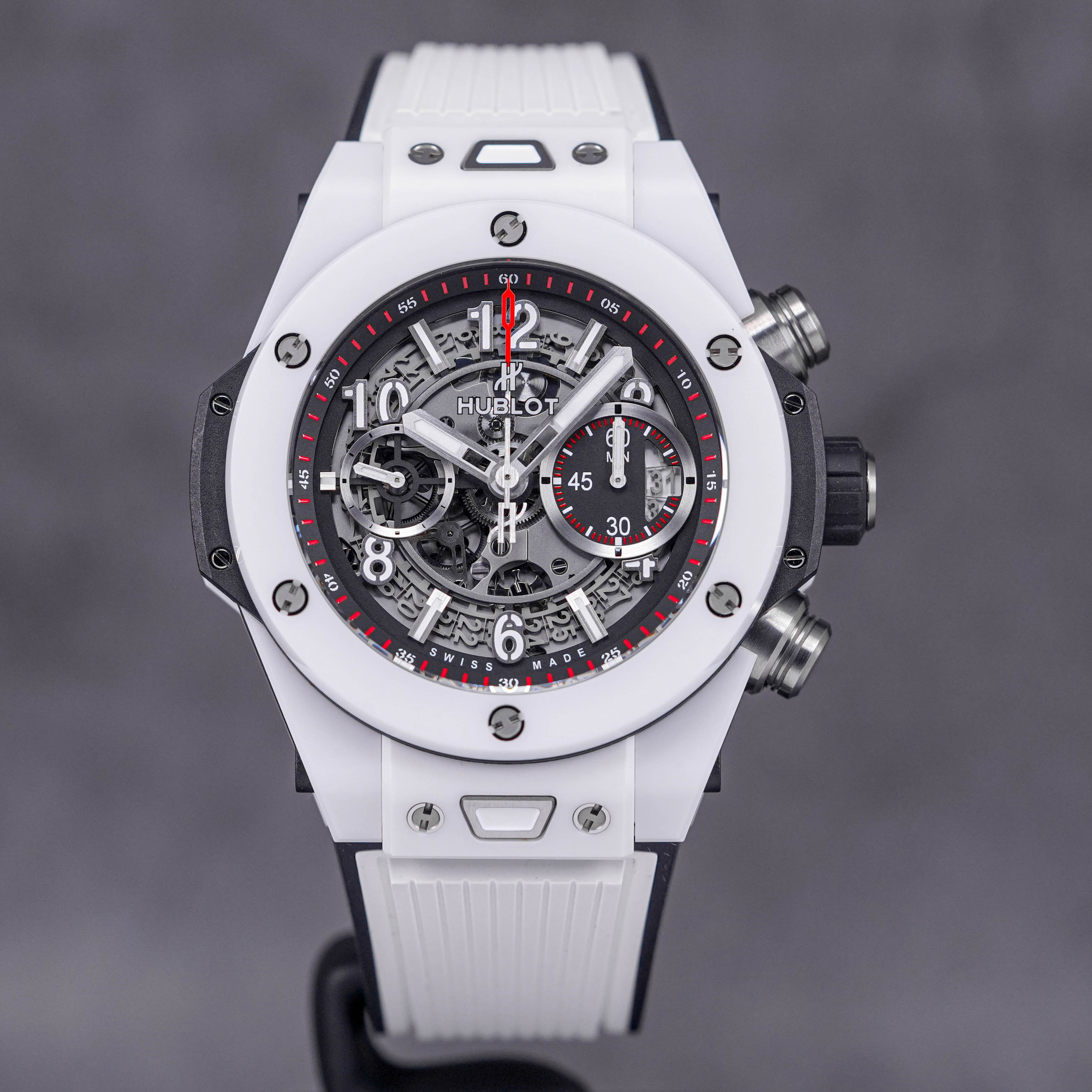 Hublot Big Bang Unico Ceramic White