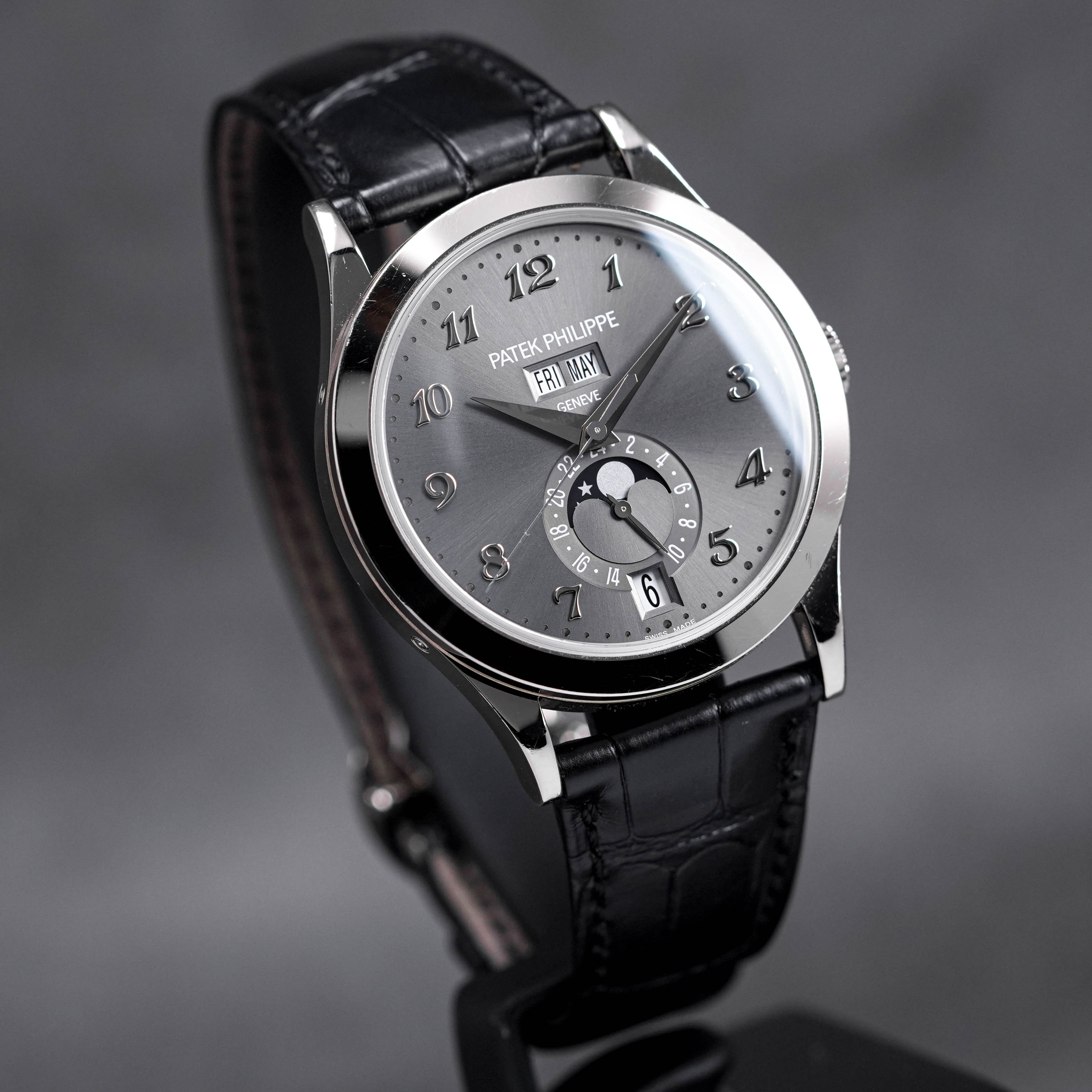 COMPLICATION 5396G-014 ANNUAL CALENDAR MOONPHASE WHITEGOLD GREY DIAL (2019)