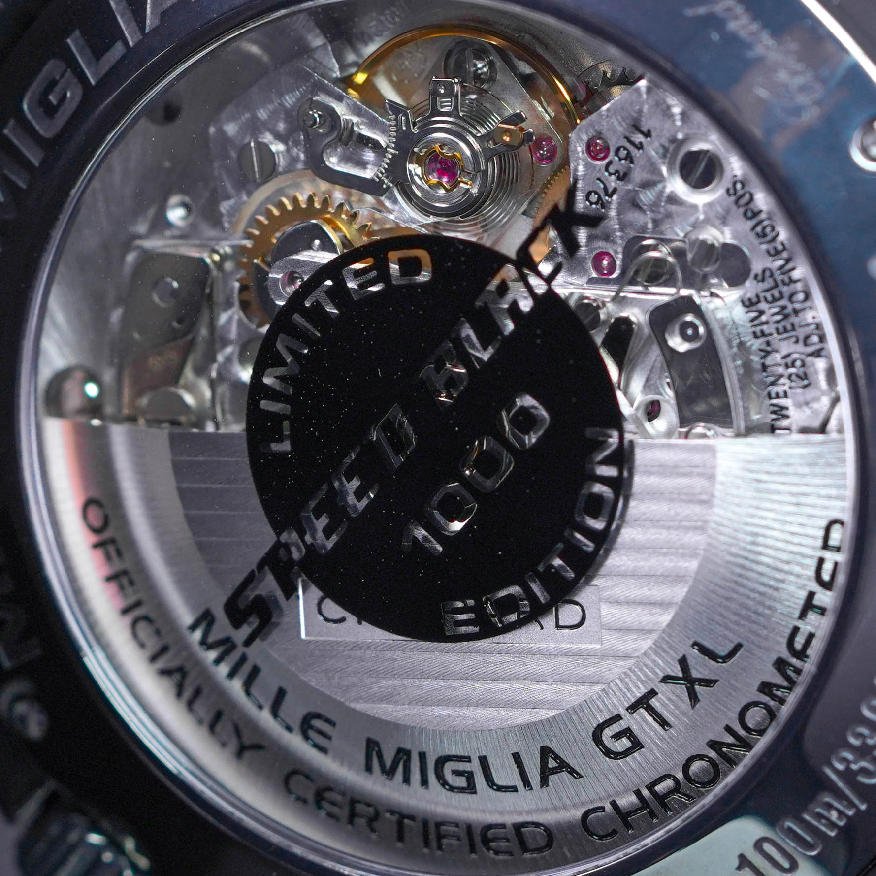 MILLE MIGLIA GT XL CHRONO 'SPEED BLACK' (UNDATED)